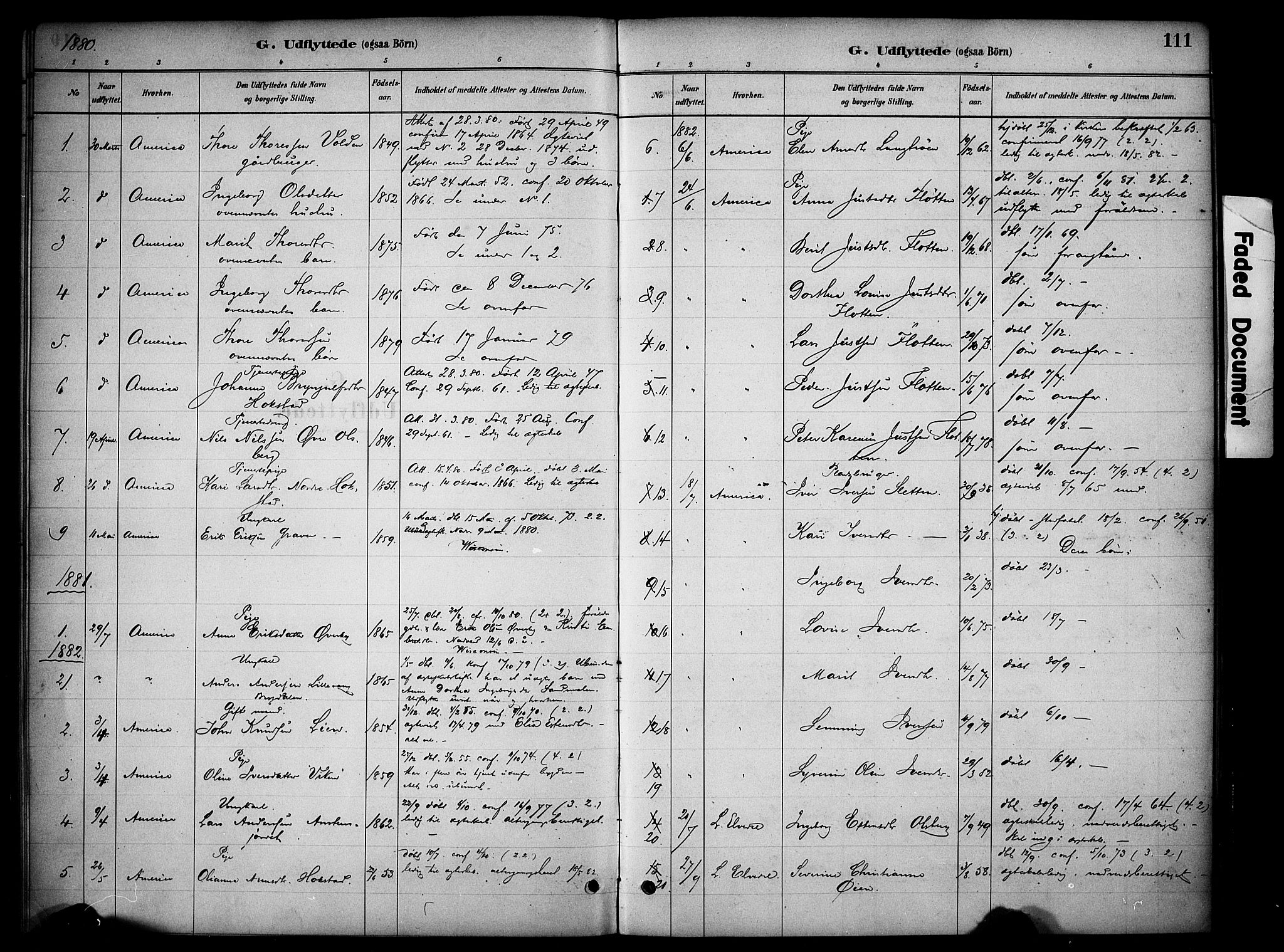 Tynset prestekontor, SAH/PREST-058/H/Ha/Haa/L0023: Parish register (official) no. 23, 1880-1901, p. 111