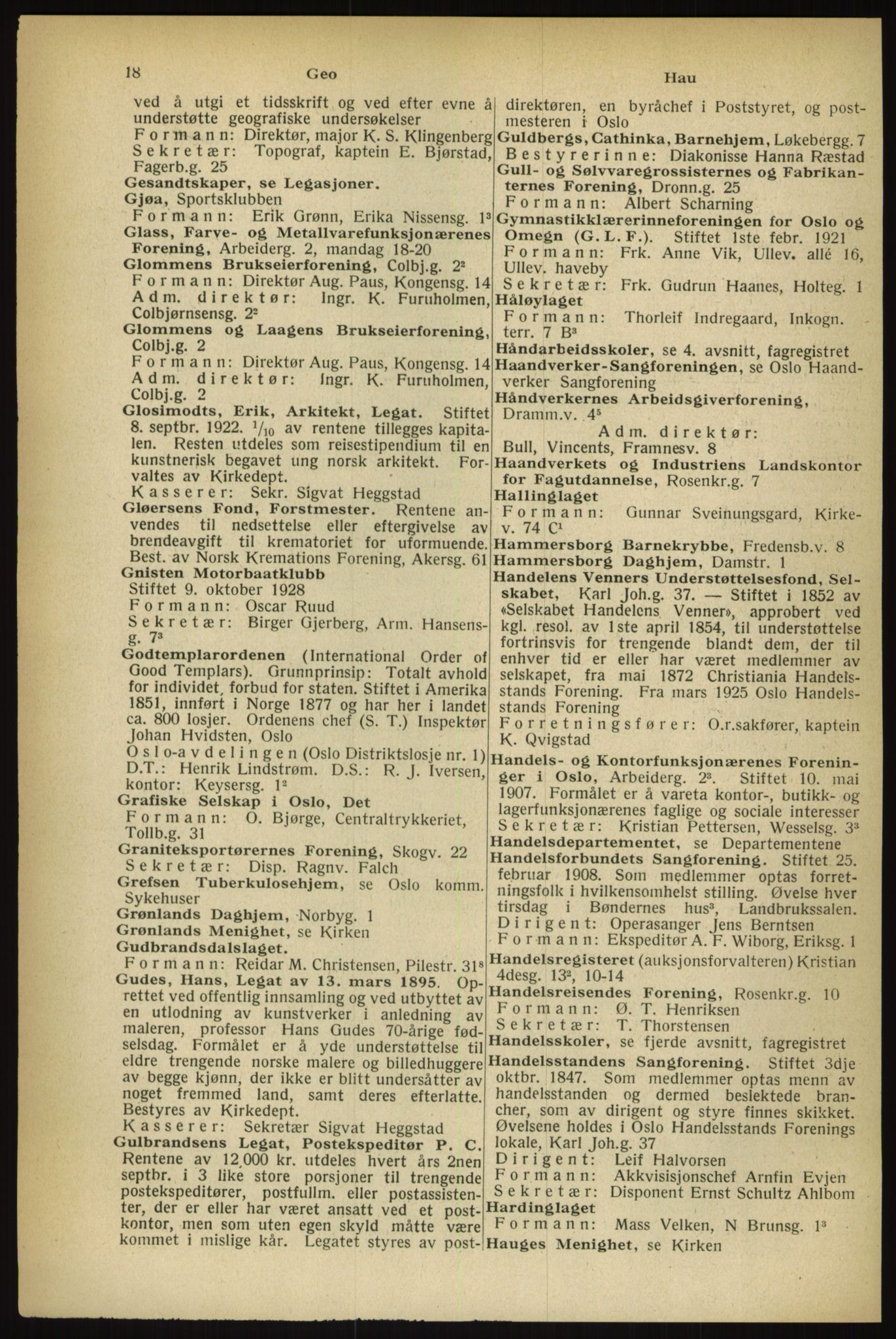 Kristiania/Oslo adressebok, PUBL/-, 1933, p. 18