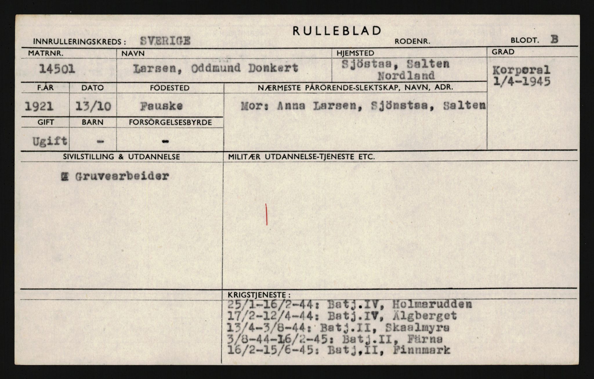 Forsvaret, Troms infanteriregiment nr. 16, AV/RA-RAFA-3146/P/Pa/L0024/0003: Rulleblad / Rulleblad for regimentets menige mannskaper, årsklasse 1942, 1942, p. 180