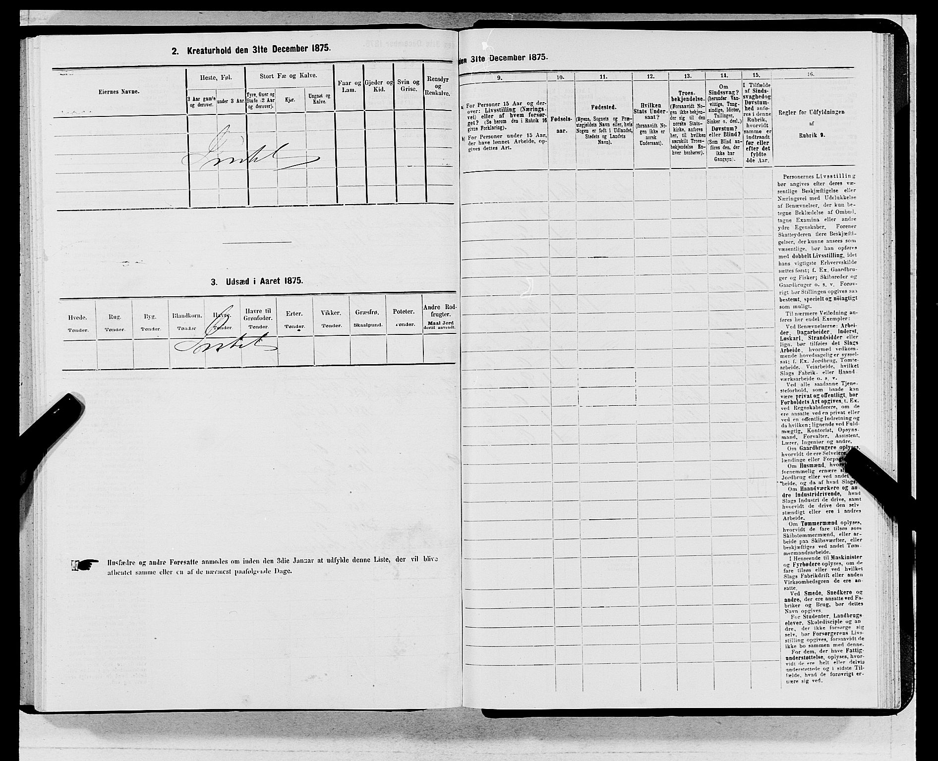 SAB, 1875 census for 1301 Bergen, 1875, p. 6127