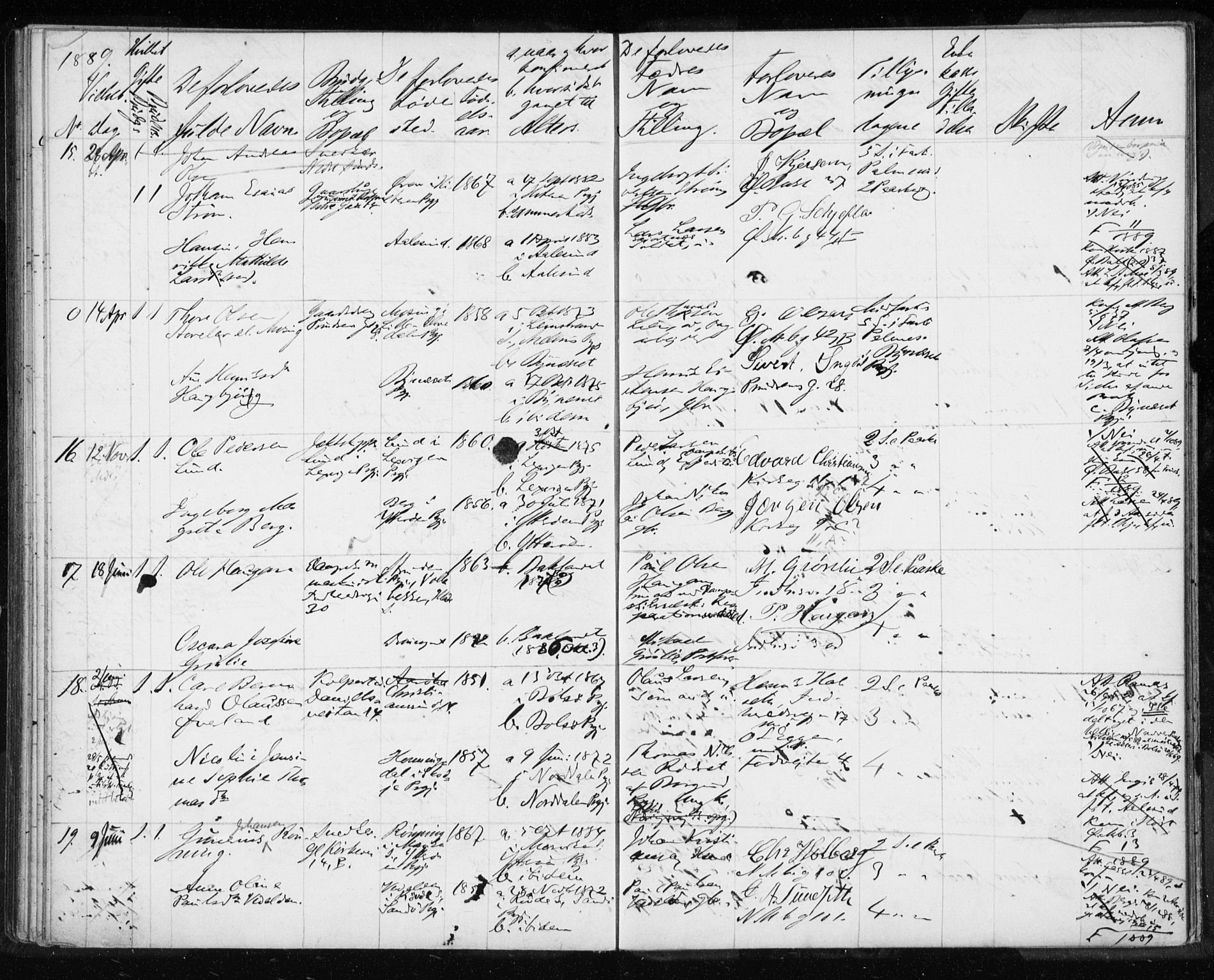 Ministerialprotokoller, klokkerbøker og fødselsregistre - Sør-Trøndelag, AV/SAT-A-1456/604/L0188: Parish register (official) no. 604A11, 1878-1892