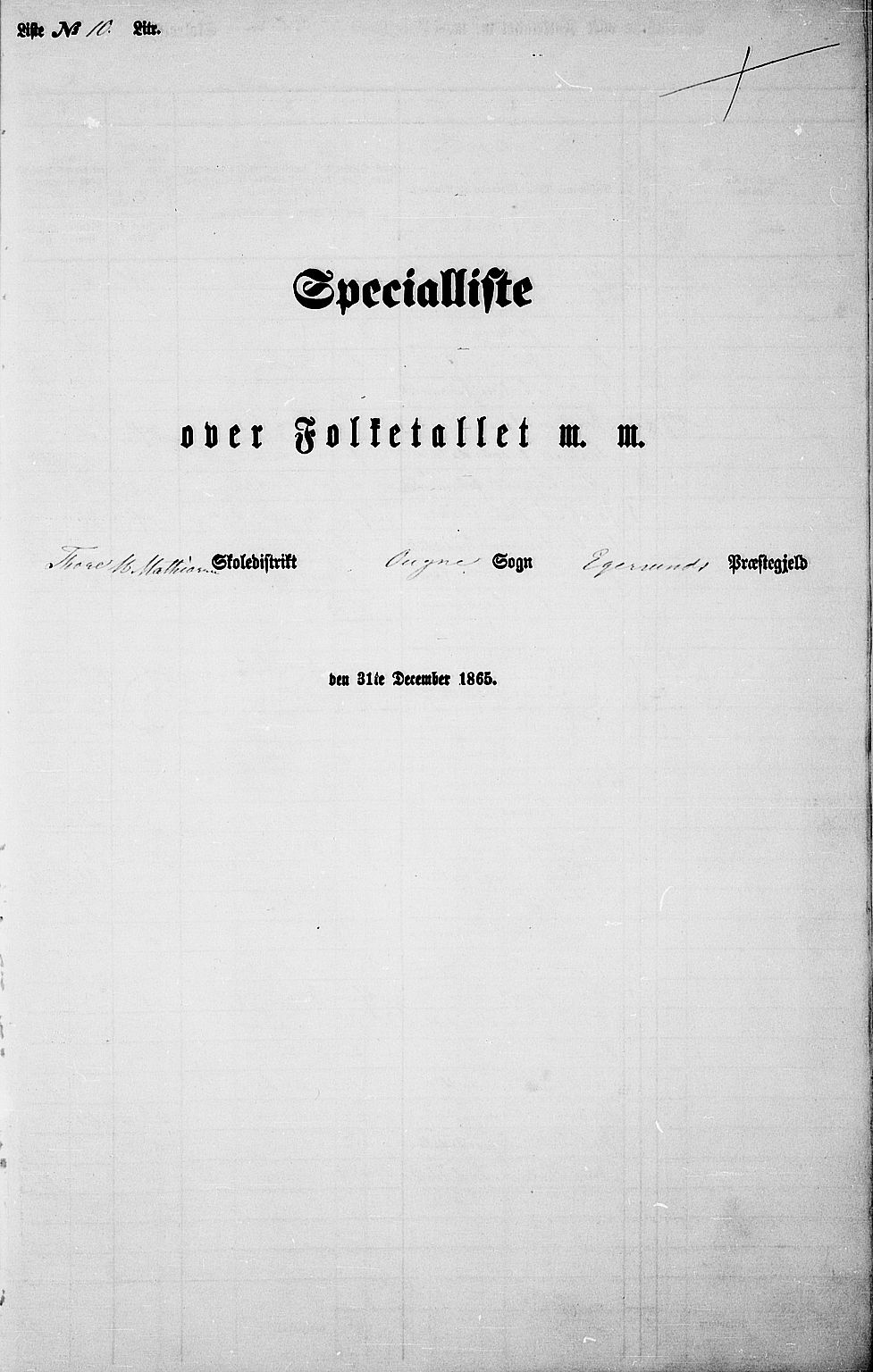 RA, 1865 census for Eigersund/Eigersund og Ogna, 1865, p. 157