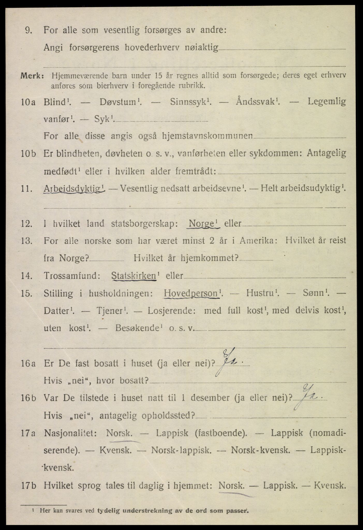 SAT, 1920 census for Inderøy, 1920, p. 5076