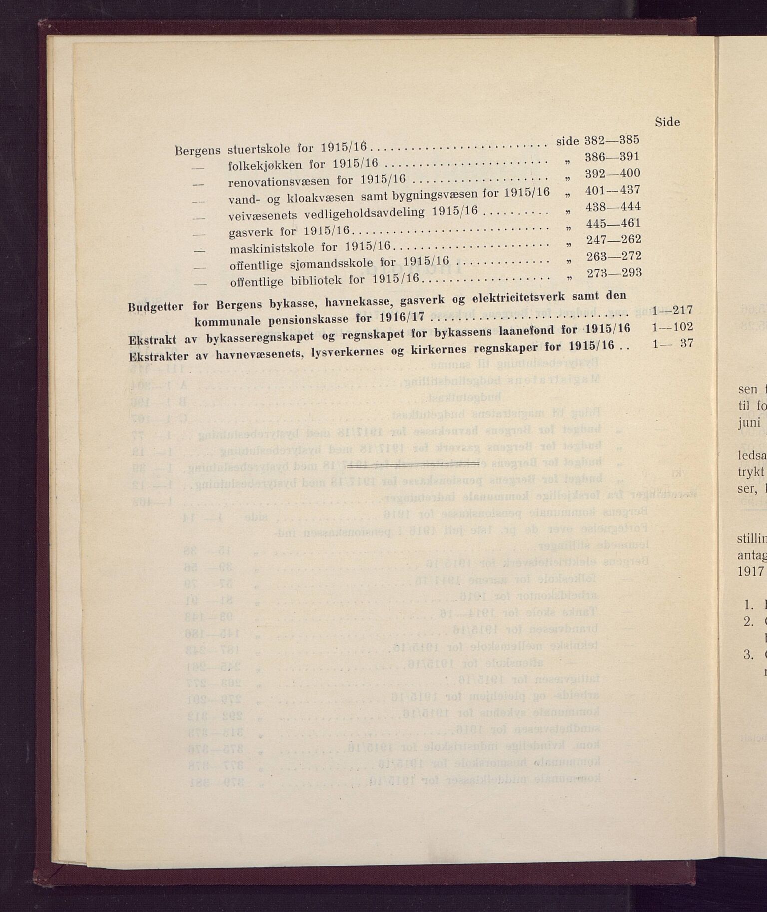 Bergen kommune. Formannskapet, BBA/A-0003/Ad/L0095: Bergens Kommuneforhandlinger, bind II, 1916-1917