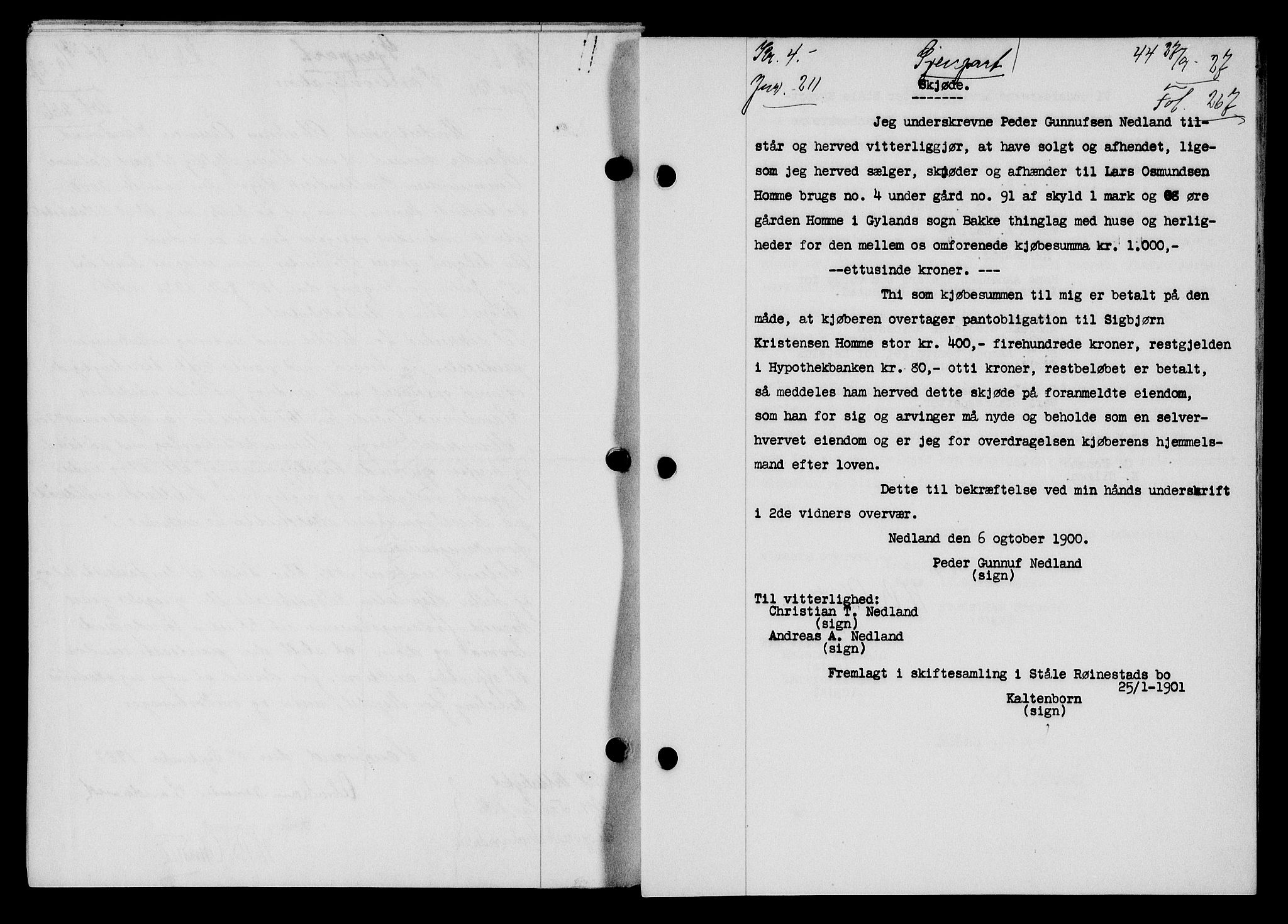 Flekkefjord sorenskriveri, SAK/1221-0001/G/Gb/Gba/L0043: Mortgage book no. 41, 1926-1927, Deed date: 27.09.1927