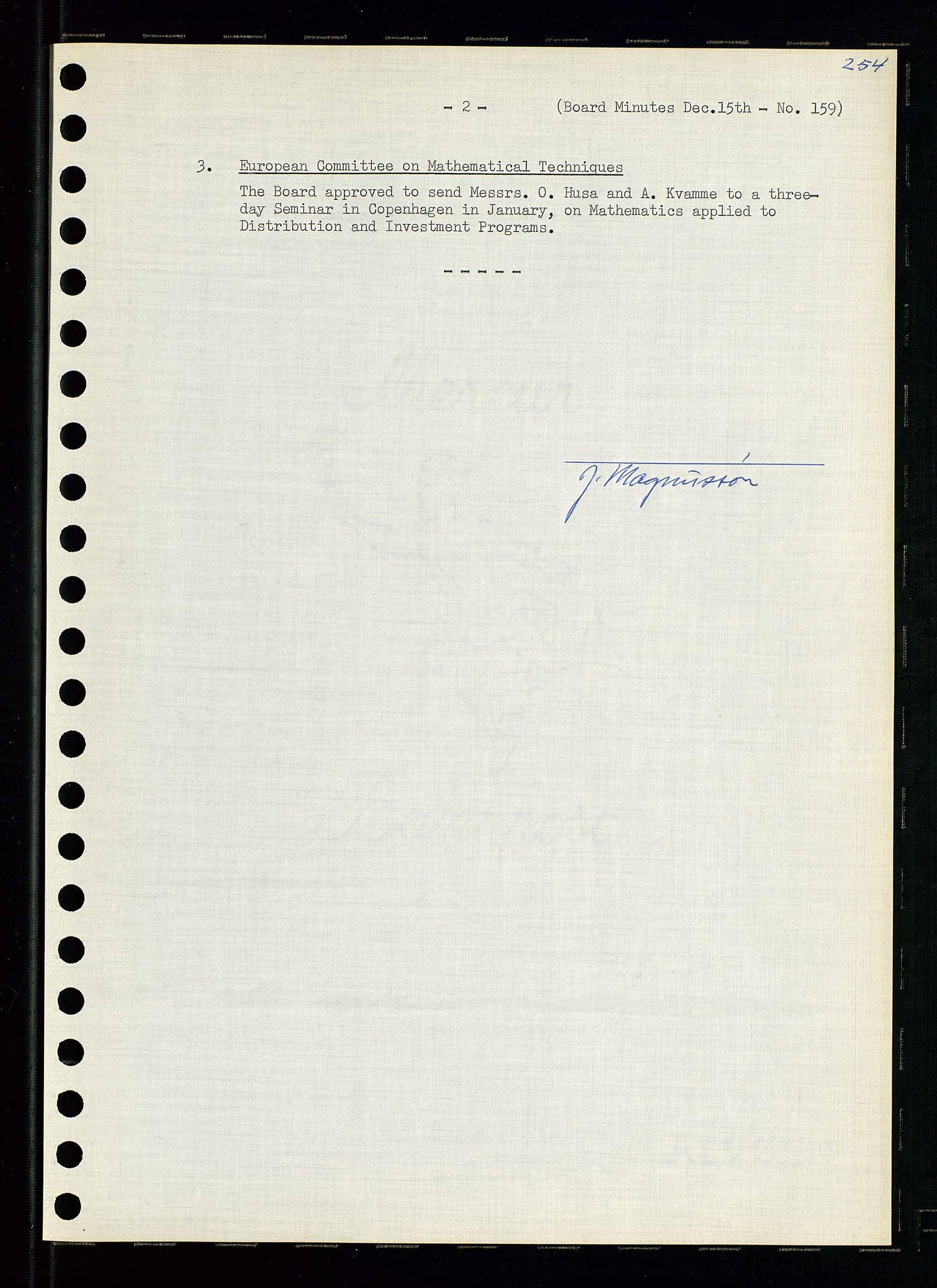 Pa 0982 - Esso Norge A/S, AV/SAST-A-100448/A/Aa/L0001/0004: Den administrerende direksjon Board minutes (styrereferater) / Den administrerende direksjon Board minutes (styrereferater), 1963-1964, p. 10