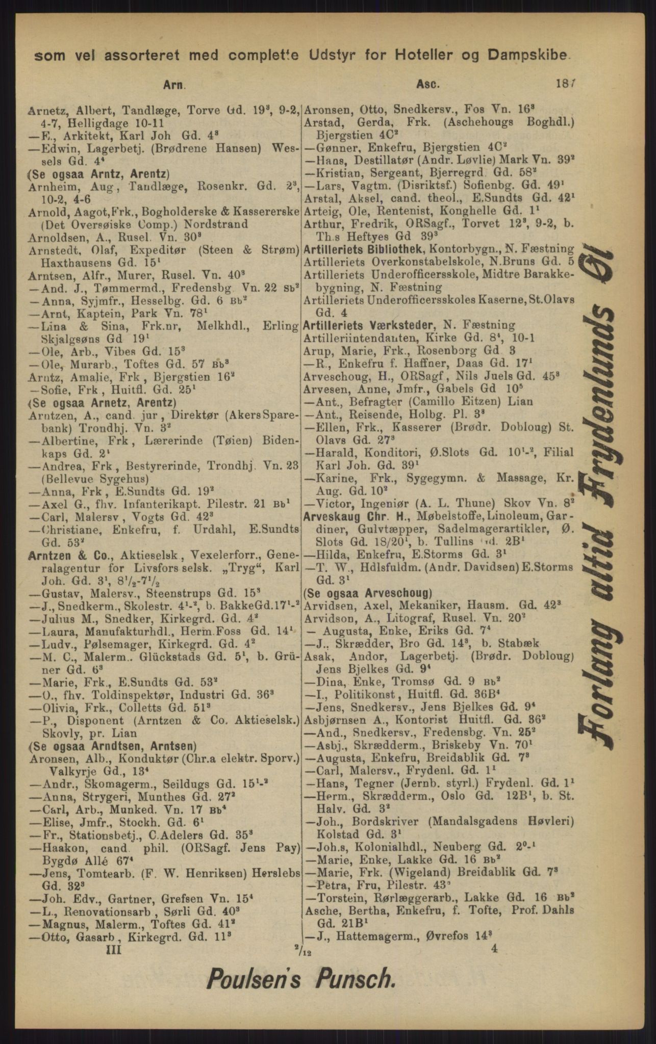 Kristiania/Oslo adressebok, PUBL/-, 1902, p. 187