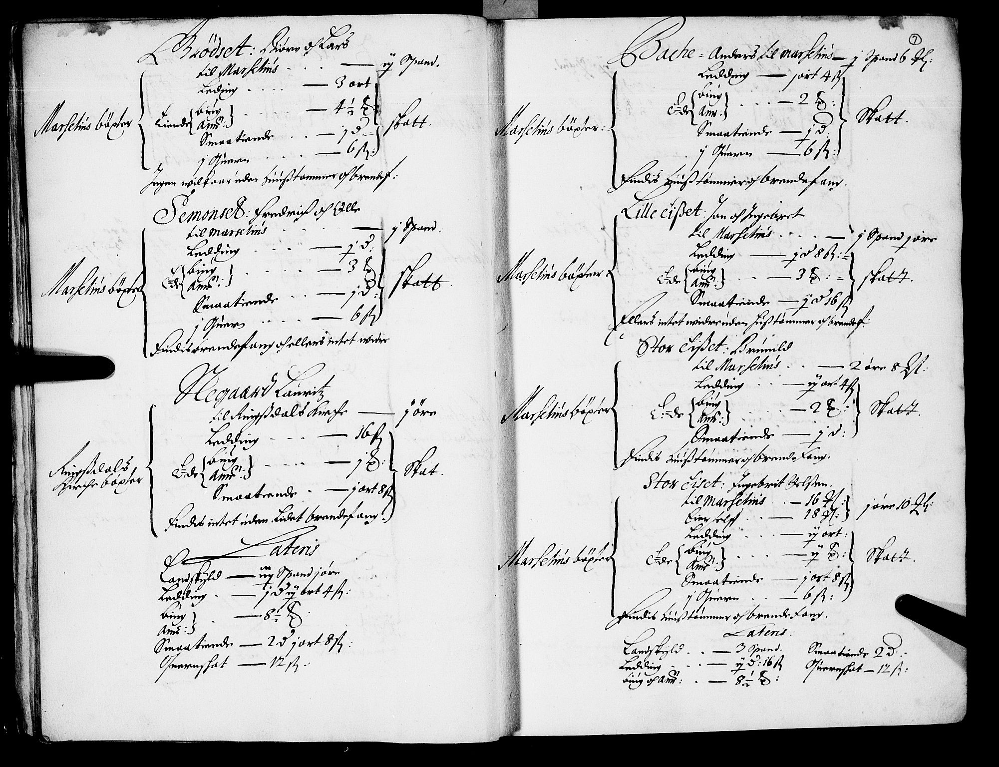 Rentekammeret inntil 1814, Realistisk ordnet avdeling, RA/EA-4070/N/Nb/Nba/L0047: Nordmøre len, 1667, p. 6b-7a