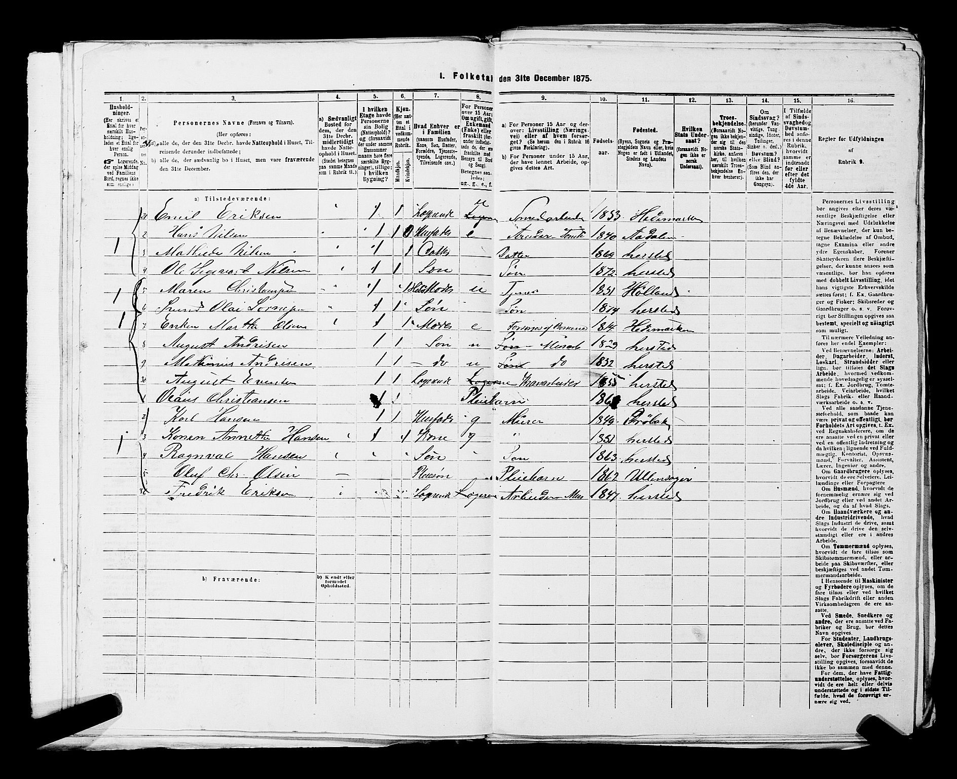 RA, 1875 census for 0301 Kristiania, 1875, p. 8766