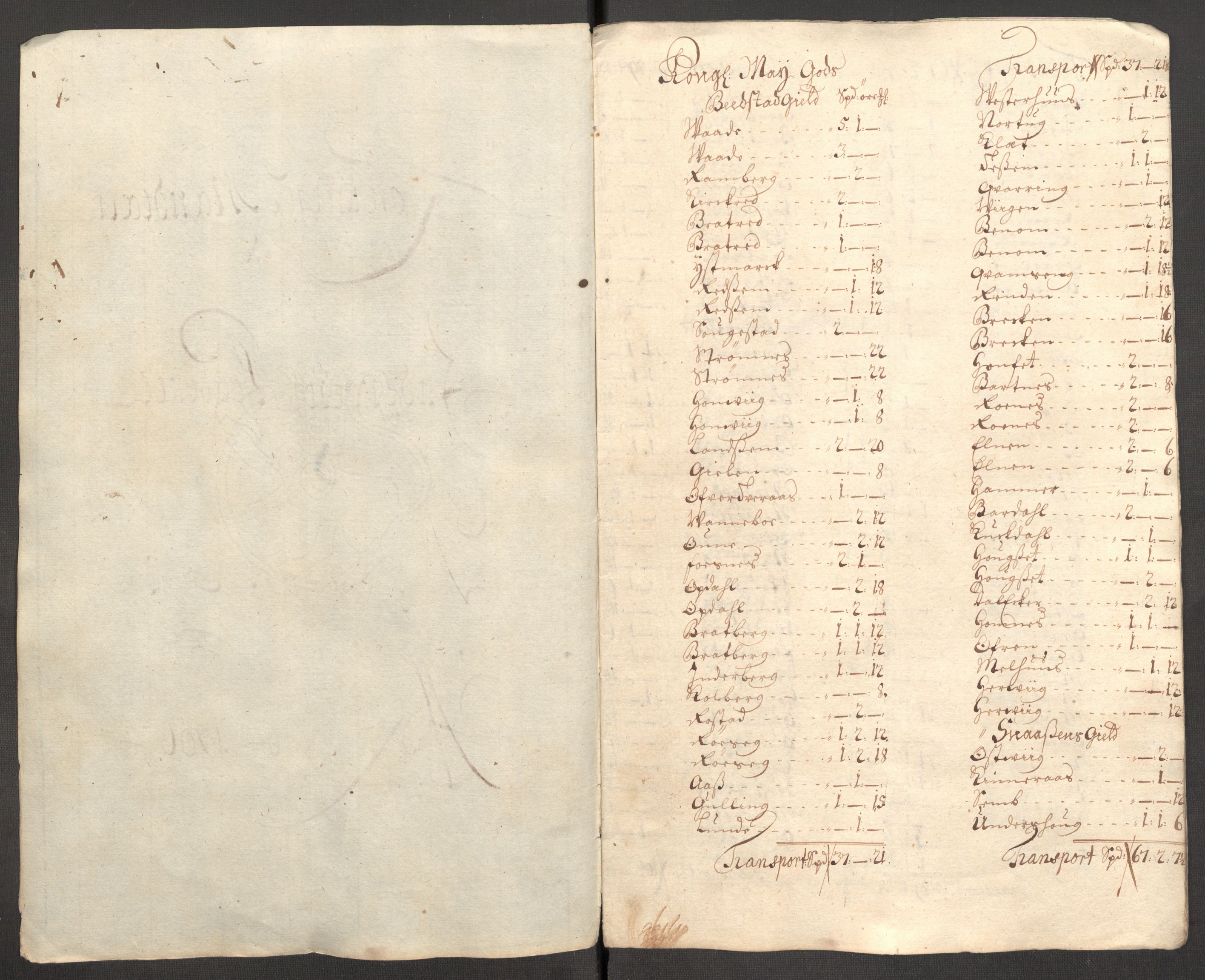 Rentekammeret inntil 1814, Reviderte regnskaper, Fogderegnskap, RA/EA-4092/R63/L4315: Fogderegnskap Inderøy, 1706-1707, p. 242