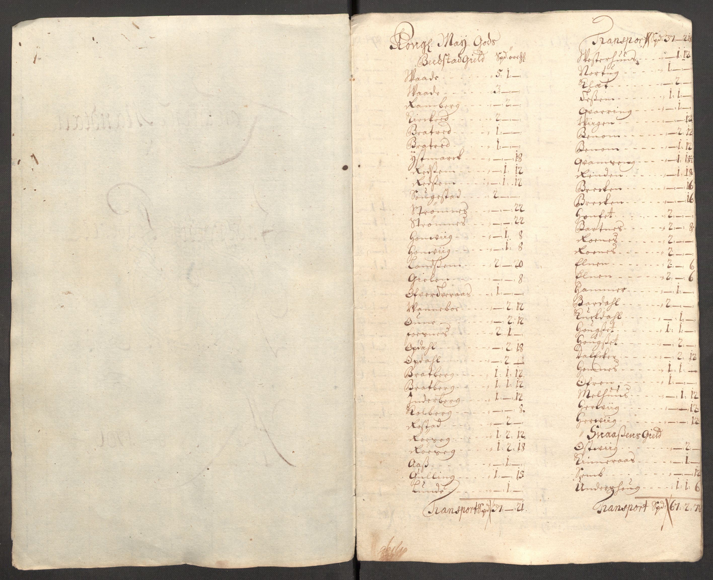 Rentekammeret inntil 1814, Reviderte regnskaper, Fogderegnskap, AV/RA-EA-4092/R63/L4315: Fogderegnskap Inderøy, 1706-1707, p. 242