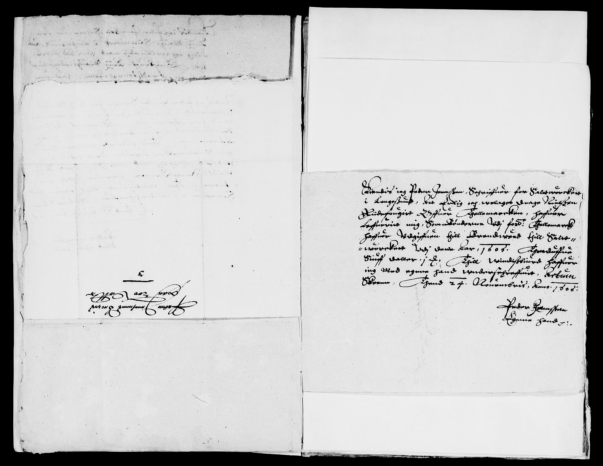 Rentekammeret inntil 1814, Reviderte regnskaper, Lensregnskaper, AV/RA-EA-5023/R/Rb/Rbp/L0002: Bratsberg len, 1599-1609