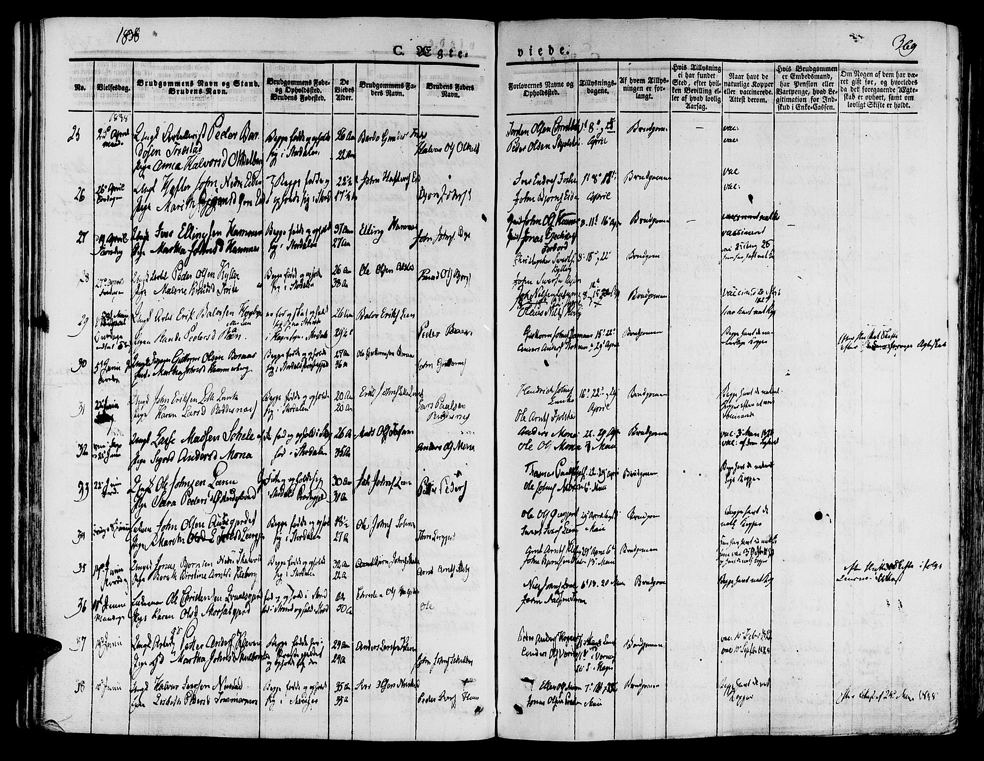 Ministerialprotokoller, klokkerbøker og fødselsregistre - Nord-Trøndelag, AV/SAT-A-1458/709/L0072: Parish register (official) no. 709A12, 1833-1844, p. 369