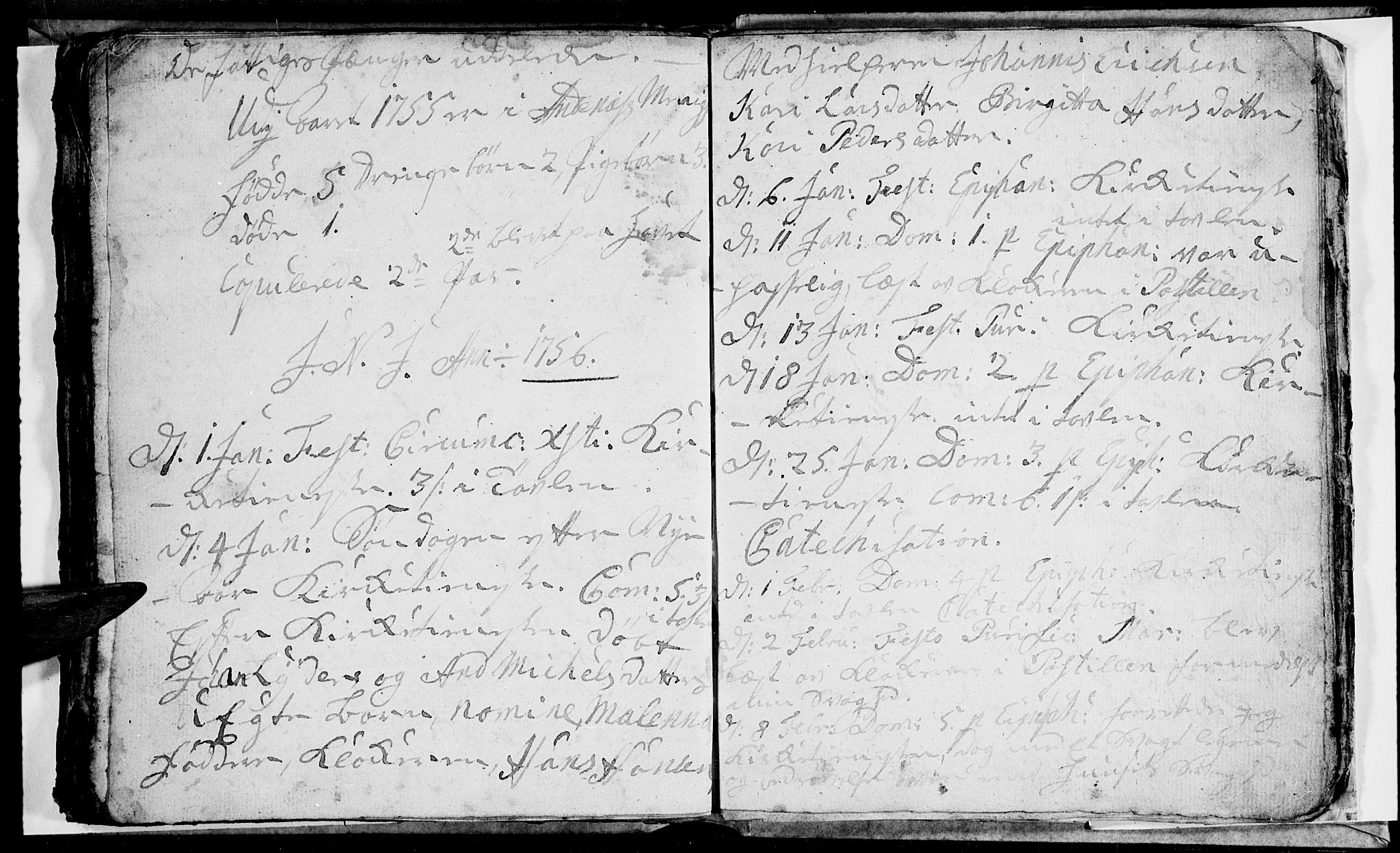 Ministerialprotokoller, klokkerbøker og fødselsregistre - Nordland, SAT/A-1459/899/L1433: Parish register (official) no. 899A01, 1736-1758