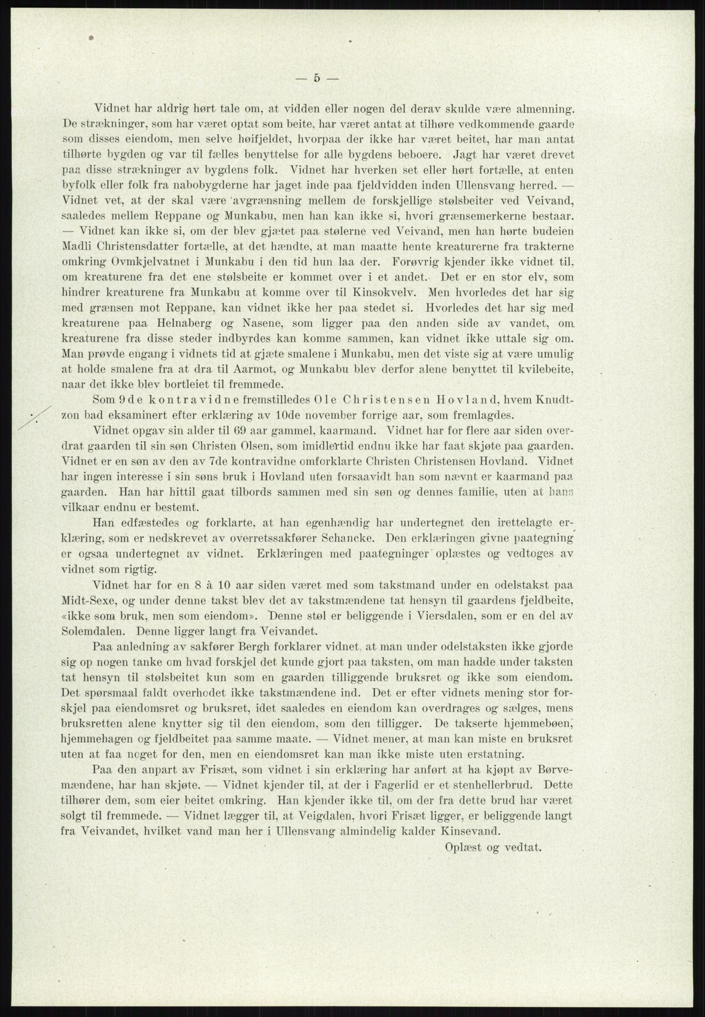 Høyfjellskommisjonen, AV/RA-S-1546/X/Xa/L0001: Nr. 1-33, 1909-1953, p. 15