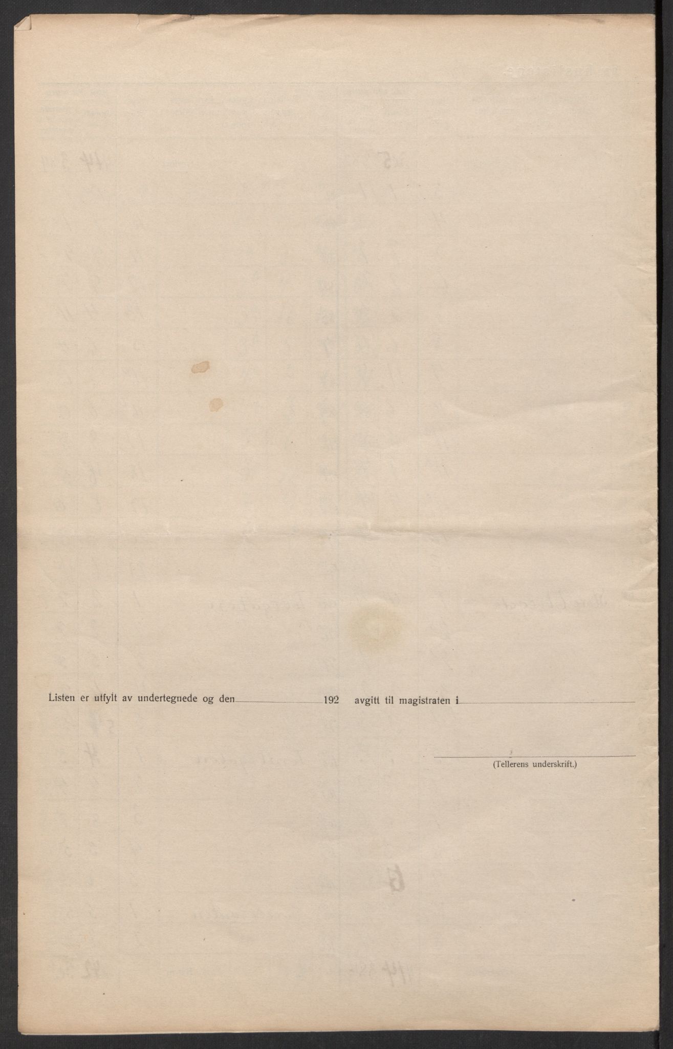 SAK, 1920 census for Mandal, 1920, p. 35