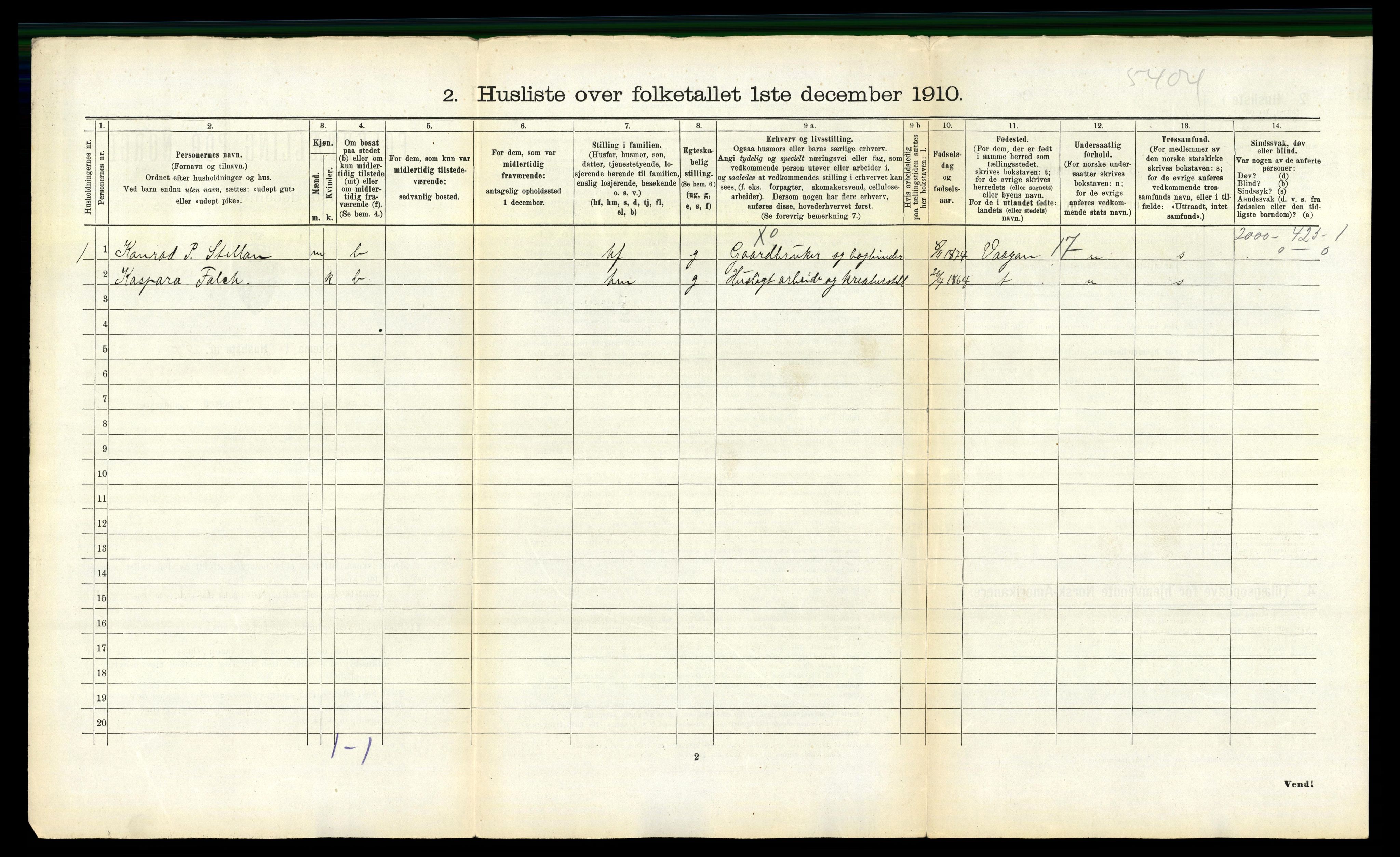 RA, 1910 census for Lødingen, 1910, p. 148