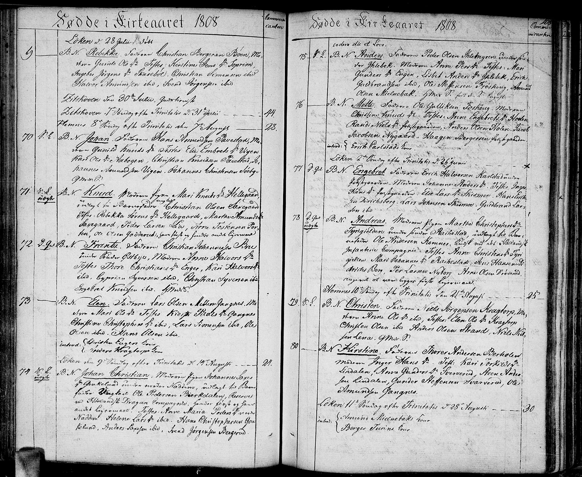 Høland prestekontor Kirkebøker, SAO/A-10346a/F/Fa/L0006: Parish register (official) no. I 6, 1794-1814, p. 108