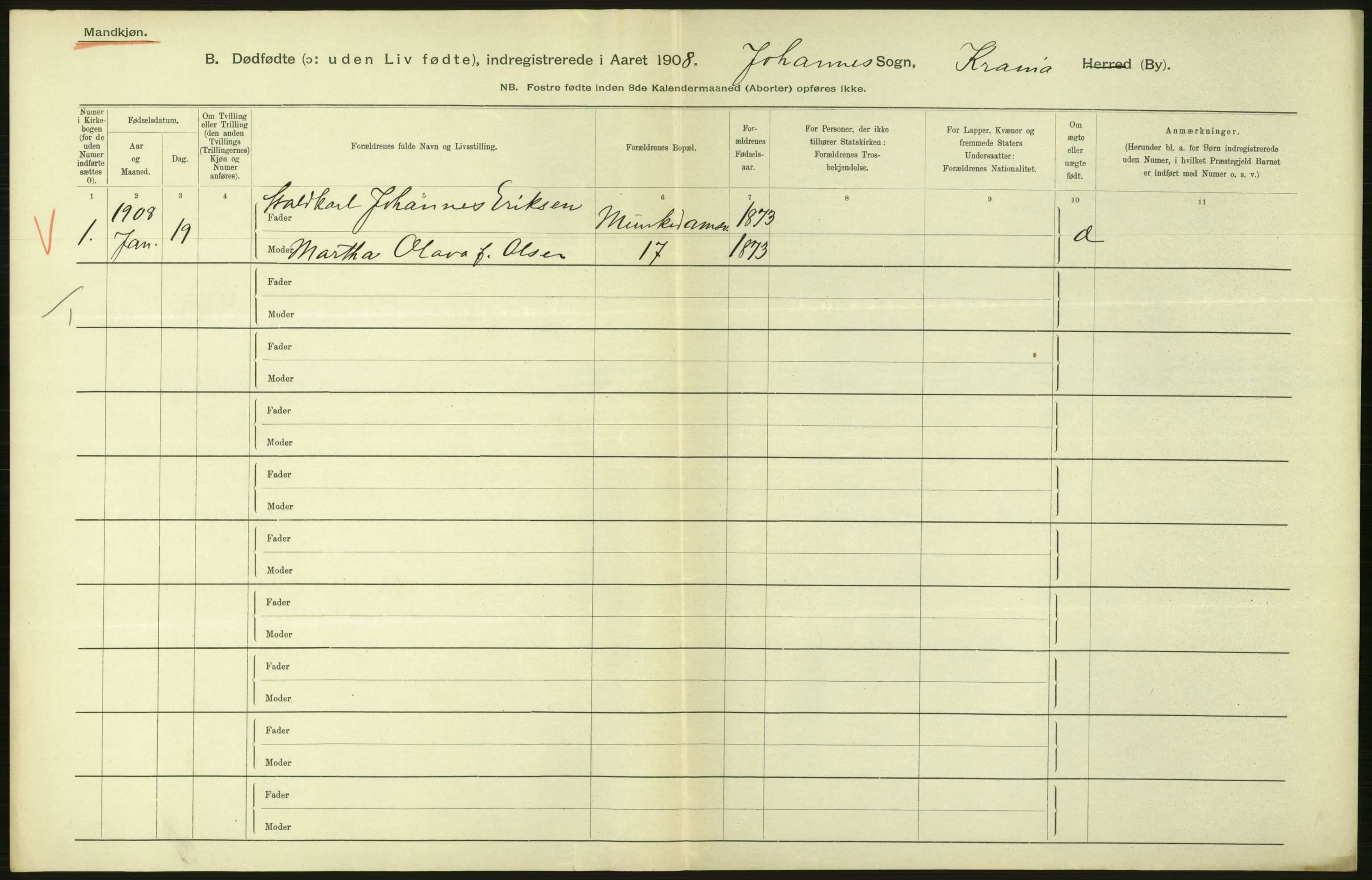 Statistisk sentralbyrå, Sosiodemografiske emner, Befolkning, AV/RA-S-2228/D/Df/Dfa/Dfaf/L0009: Kristiania: Døde, dødfødte., 1908, p. 410