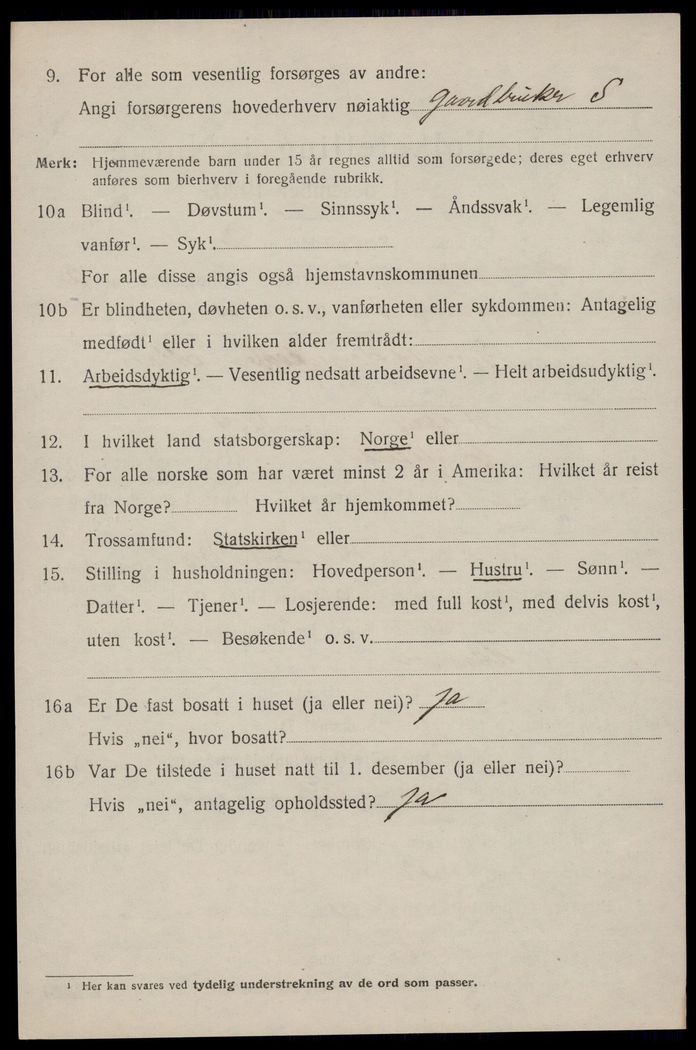 SAKO, 1920 census for Drangedal, 1920, p. 2072