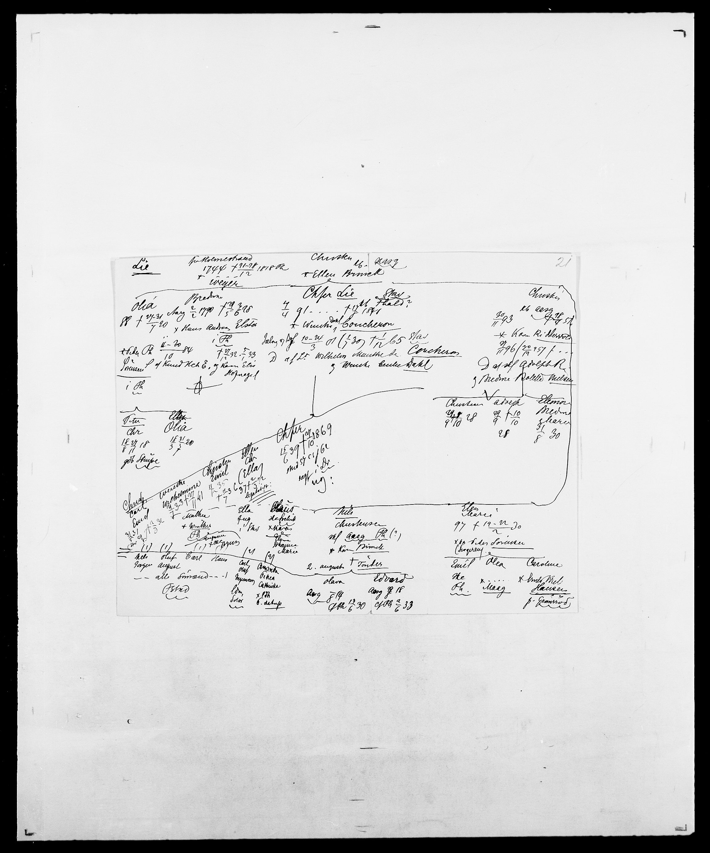 Delgobe, Charles Antoine - samling, AV/SAO-PAO-0038/D/Da/L0023: Lau - Lirvyn, p. 331