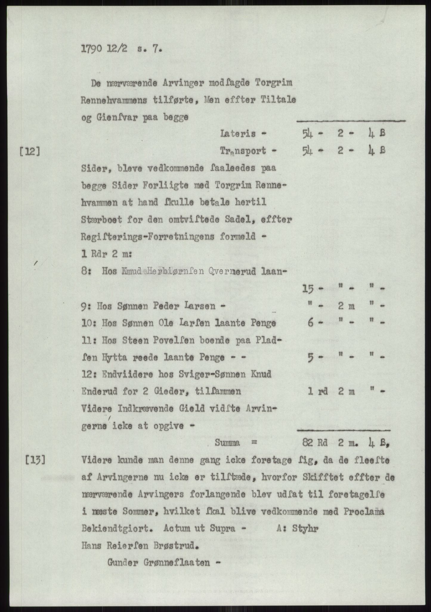 Samlinger til kildeutgivelse, Diplomavskriftsamlingen, AV/RA-EA-4053/H/Ha, p. 954