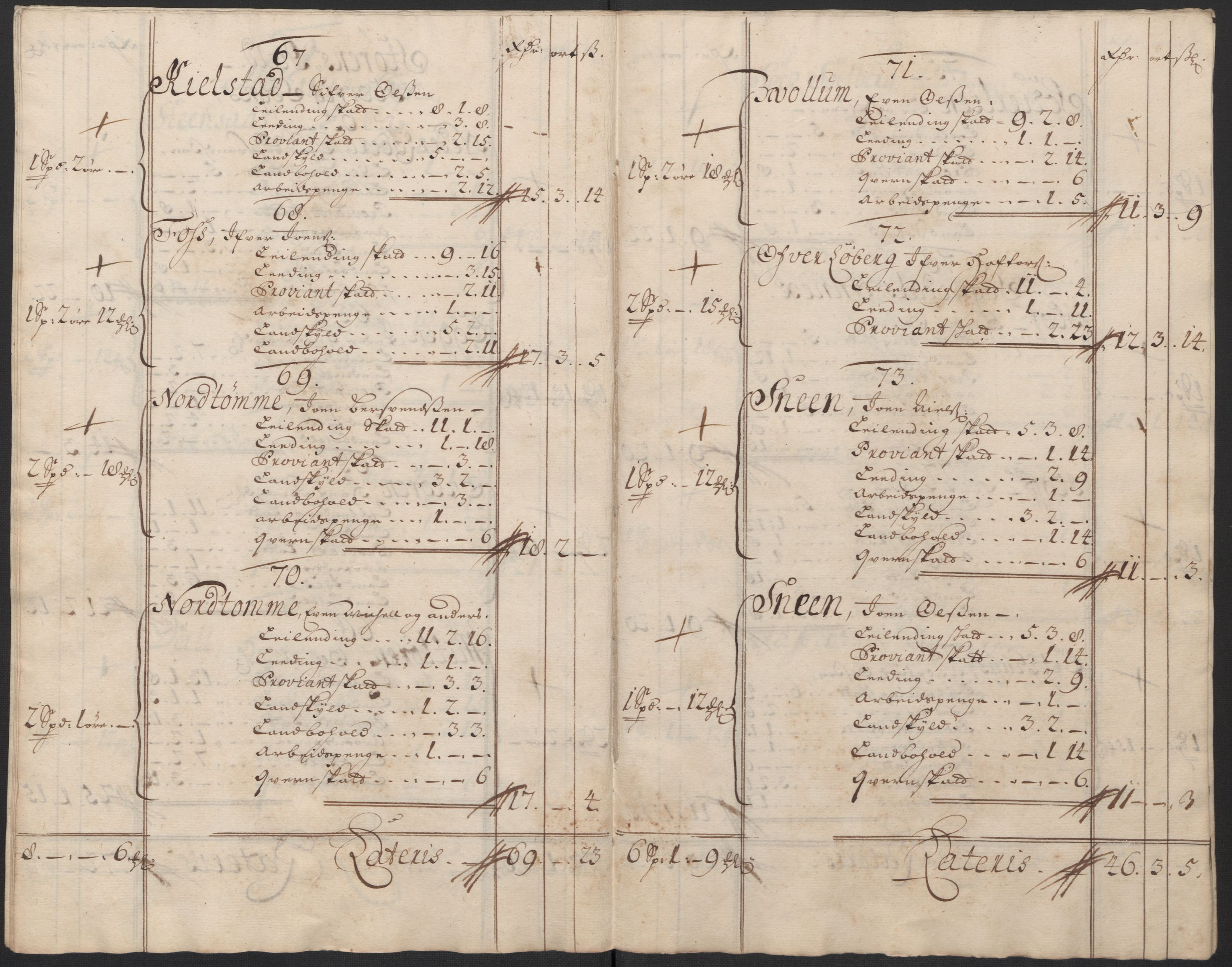 Rentekammeret inntil 1814, Reviderte regnskaper, Fogderegnskap, RA/EA-4092/R60/L3954: Fogderegnskap Orkdal og Gauldal, 1704, p. 413