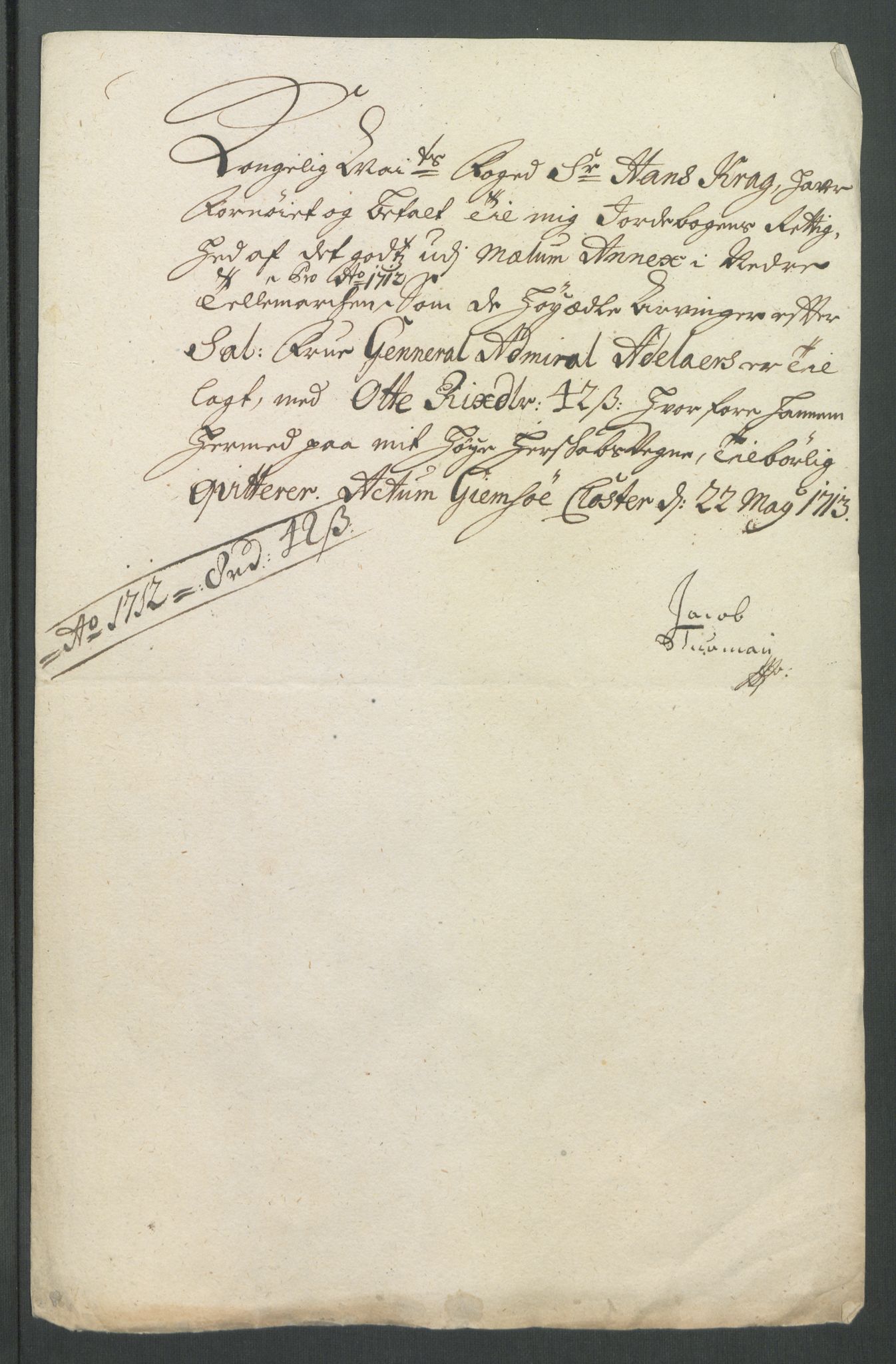 Rentekammeret inntil 1814, Reviderte regnskaper, Fogderegnskap, AV/RA-EA-4092/R36/L2123: Fogderegnskap Øvre og Nedre Telemark og Bamble, 1712, p. 296