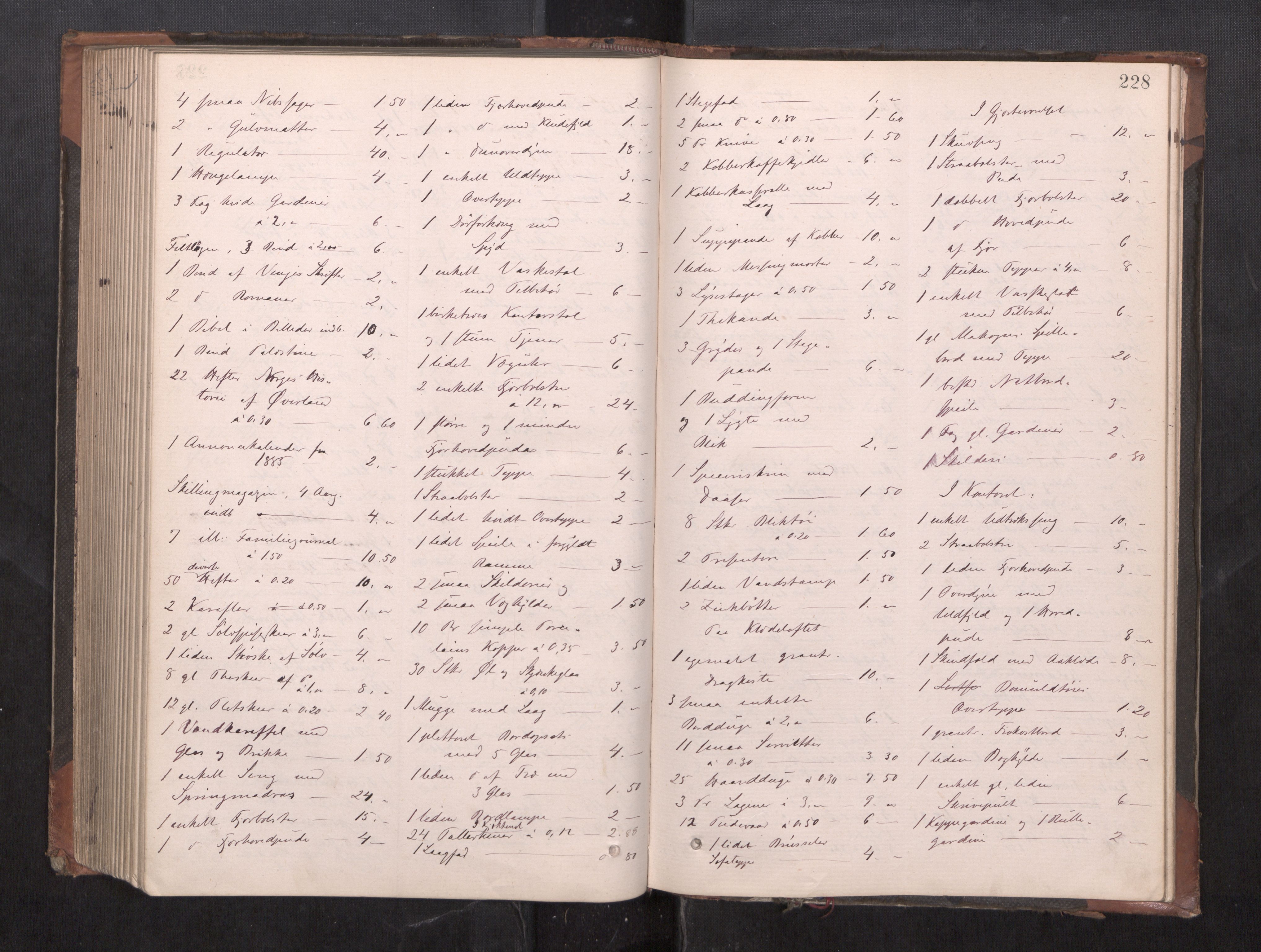 Trondheim byfogd, AV/SAT-A-0003/1/3/3C/L0010: Skifteregistreringsprotokoll - 5/11-5/5. (u/ register), 1879-1887, p. 228