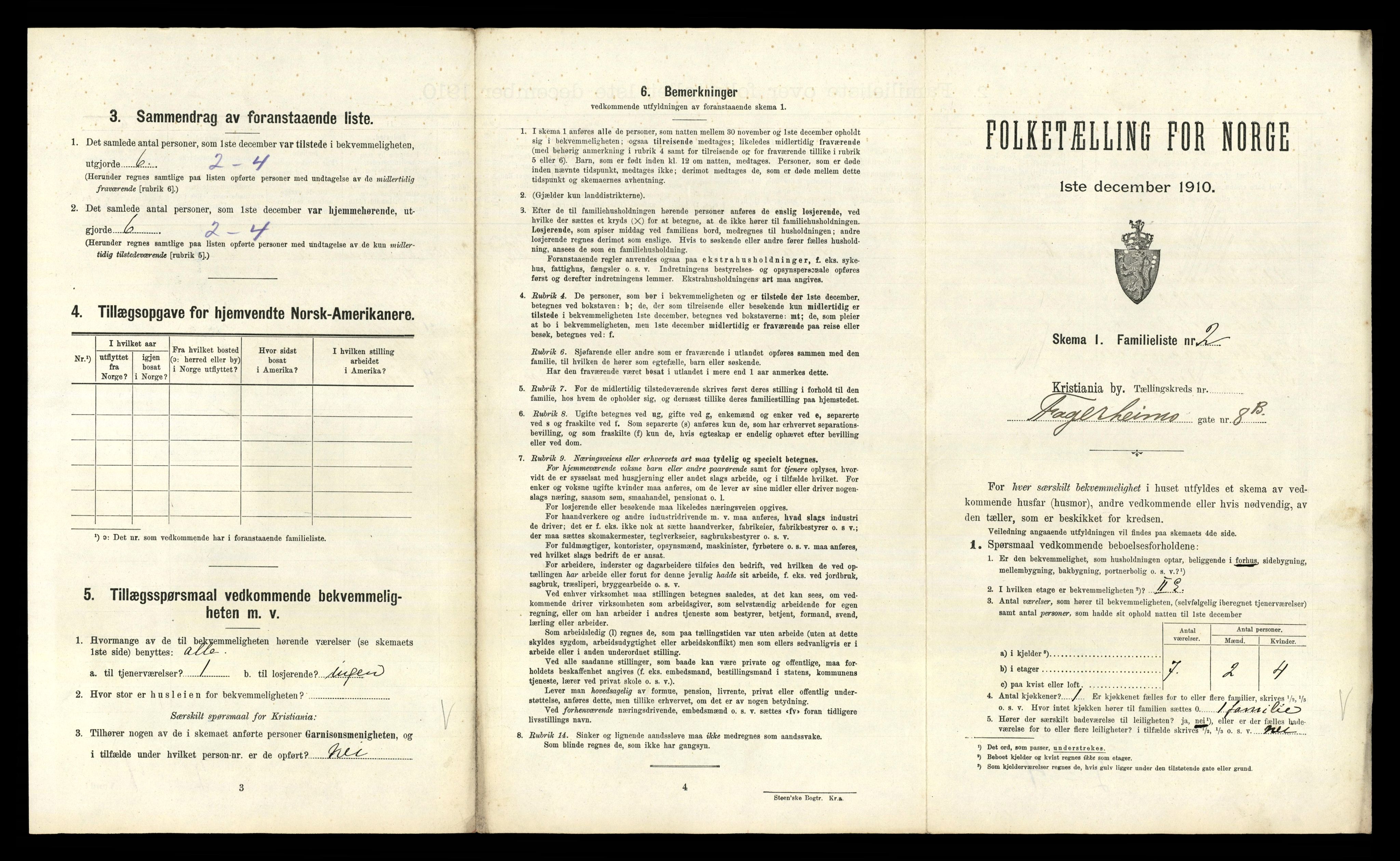 RA, 1910 census for Kristiania, 1910, p. 22665