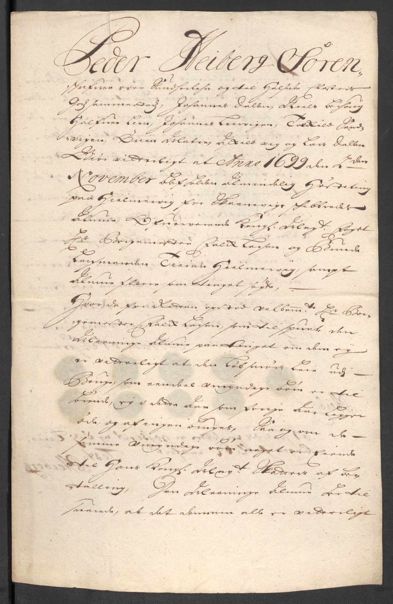 Rentekammeret inntil 1814, Reviderte regnskaper, Fogderegnskap, AV/RA-EA-4092/R48/L2978: Fogderegnskap Sunnhordland og Hardanger, 1699, p. 403