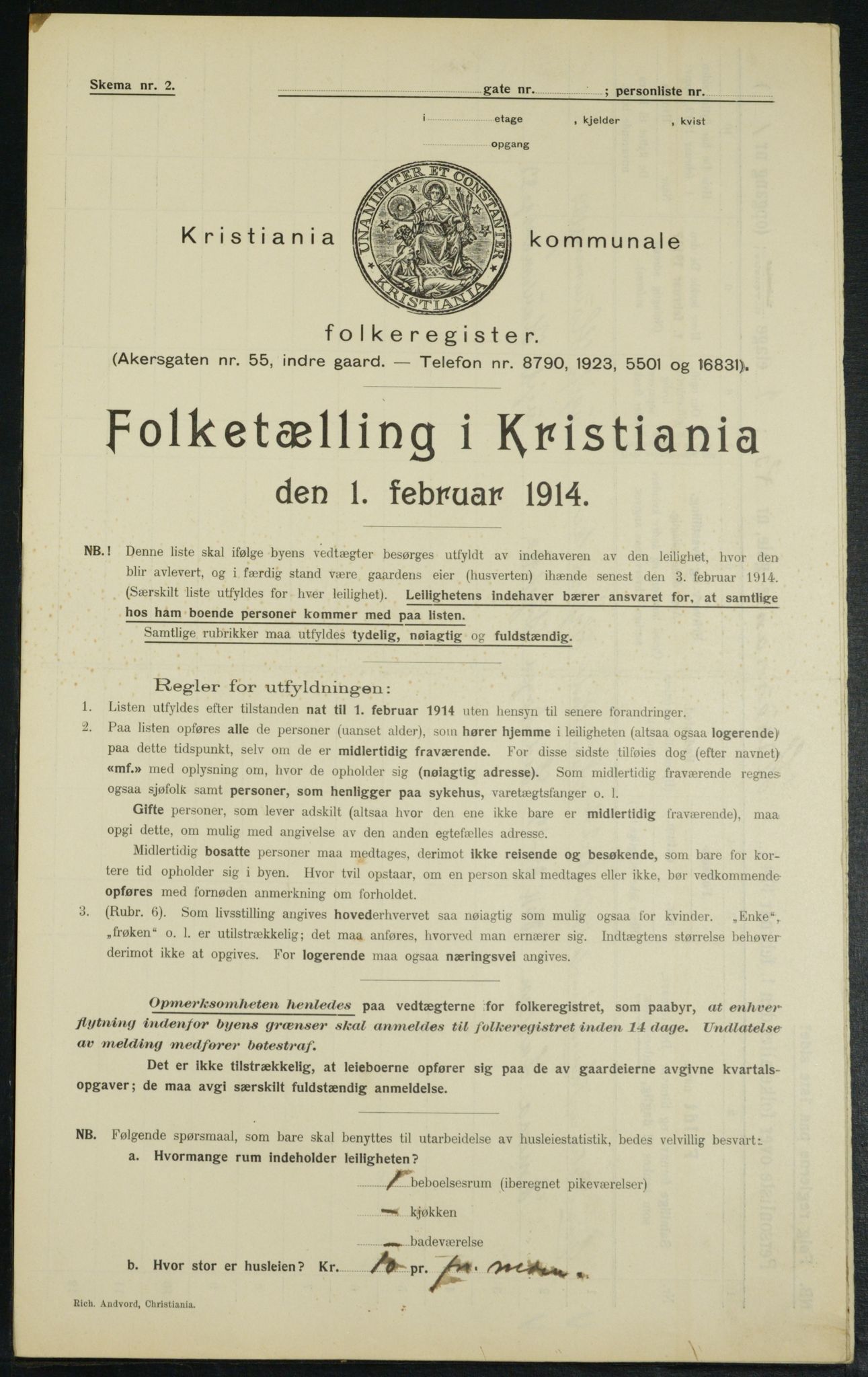 OBA, Municipal Census 1914 for Kristiania, 1914, p. 35549