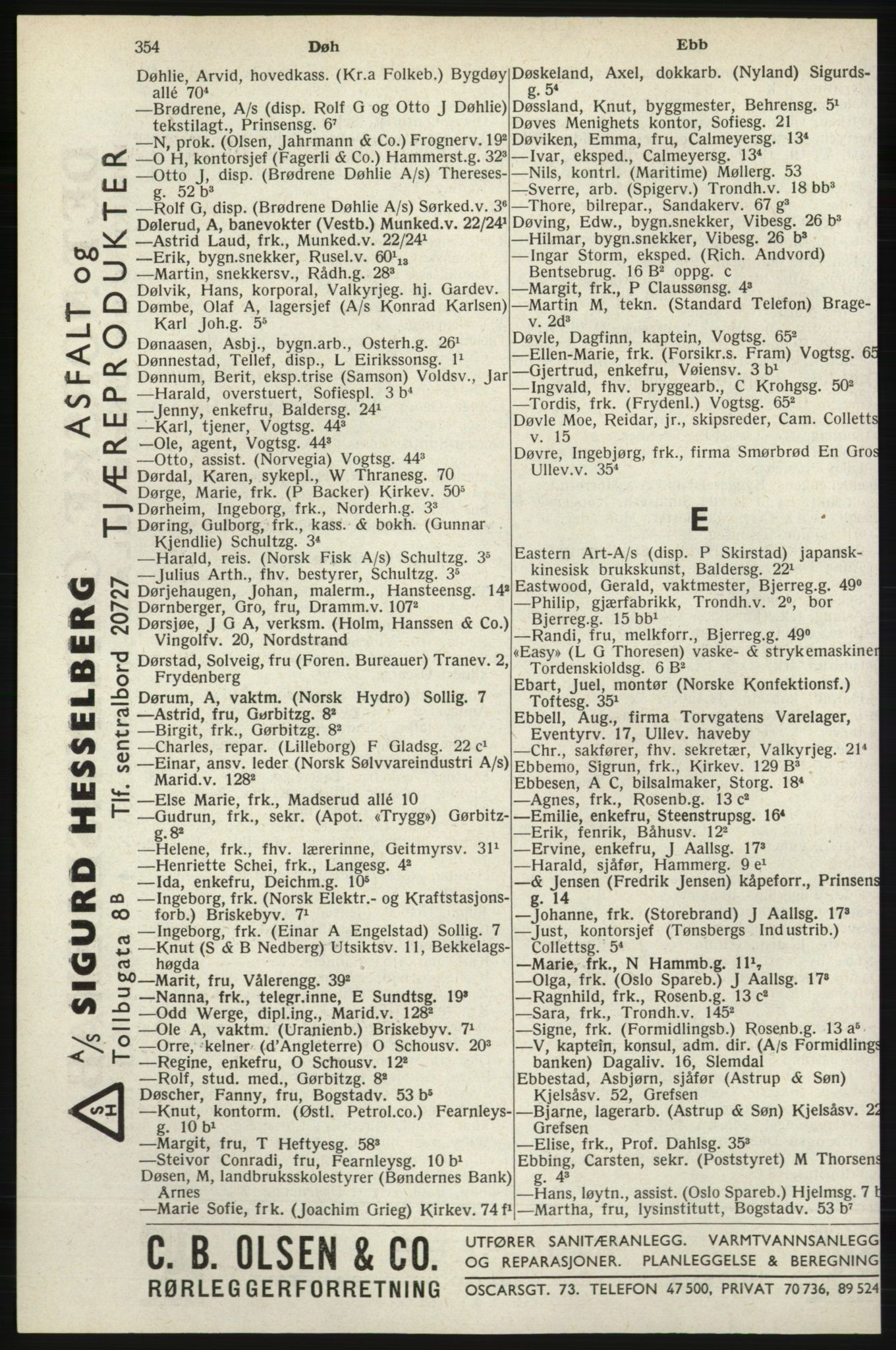 Kristiania/Oslo adressebok, PUBL/-, 1940, p. 372