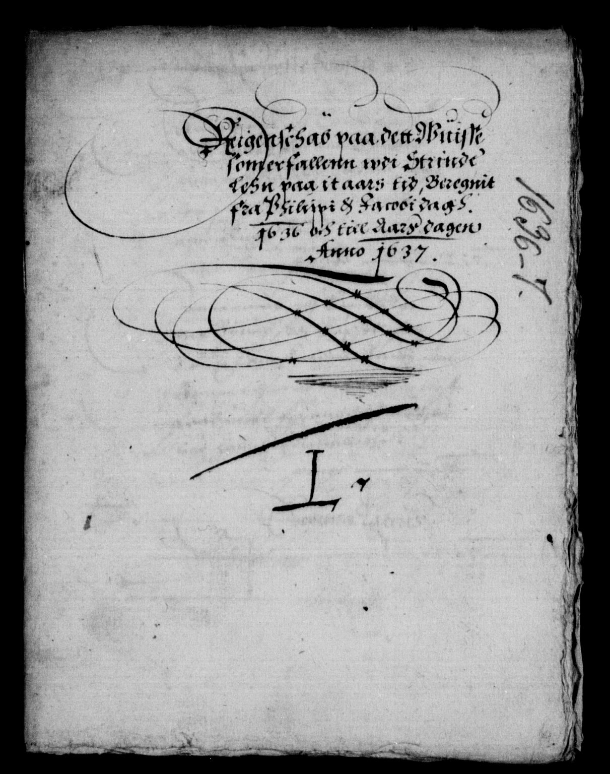 Rentekammeret inntil 1814, Reviderte regnskaper, Lensregnskaper, AV/RA-EA-5023/R/Rb/Rbw/L0059: Trondheim len, 1636-1637