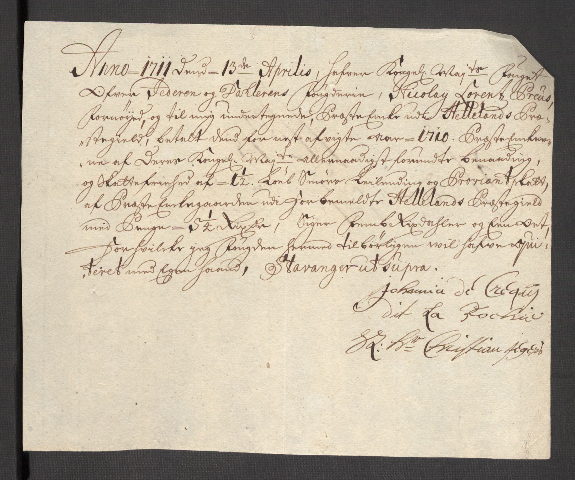 Rentekammeret inntil 1814, Reviderte regnskaper, Fogderegnskap, RA/EA-4092/R46/L2734: Fogderegnskap Jæren og Dalane, 1709-1710, p. 163