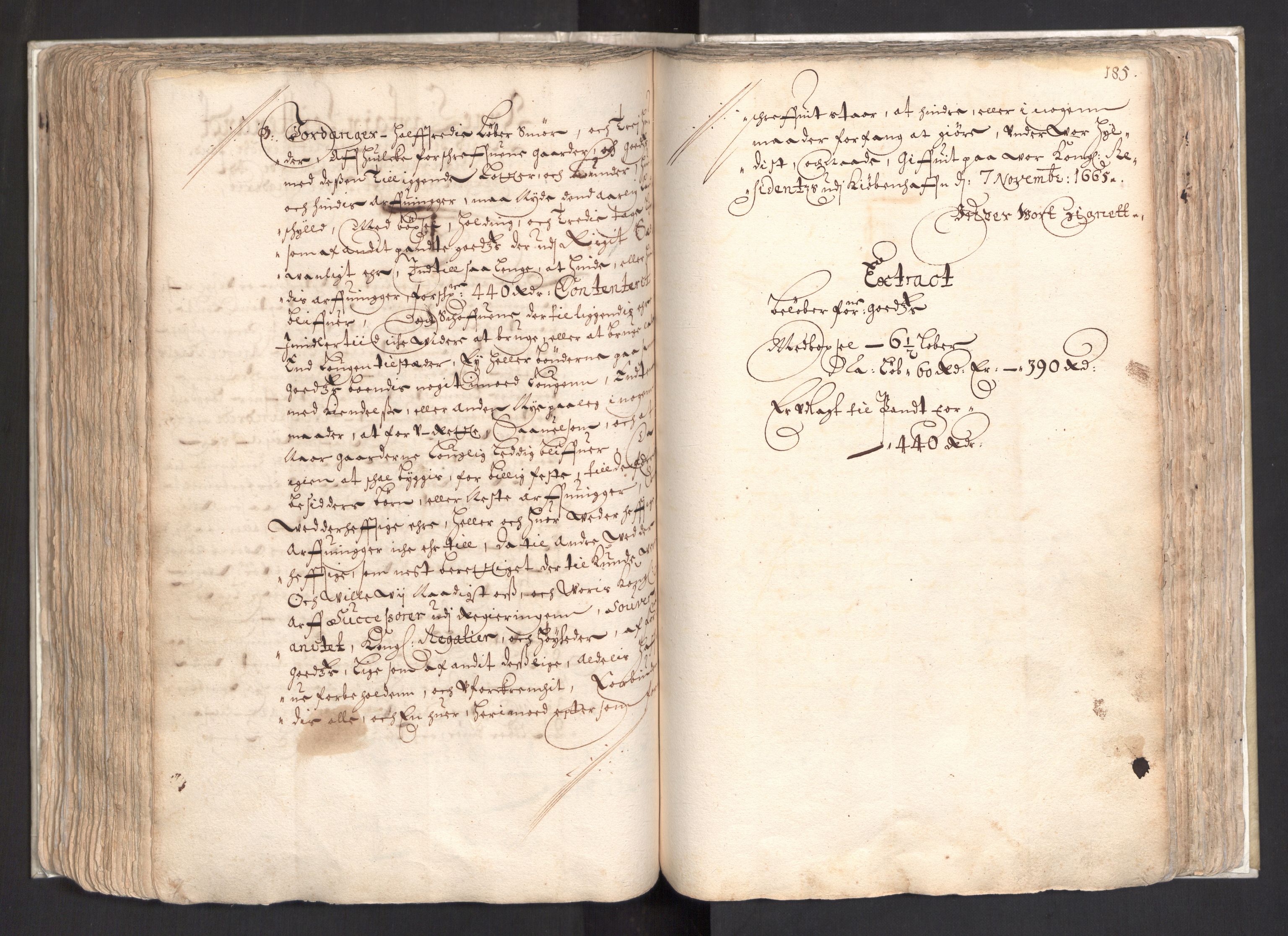 Rentekammeret, Kammerkanselliet, AV/RA-EA-3111/G/Gg/Ggj/Ggja/L0003: Skjøtebok Oa (13), 1661-1669, p. 189