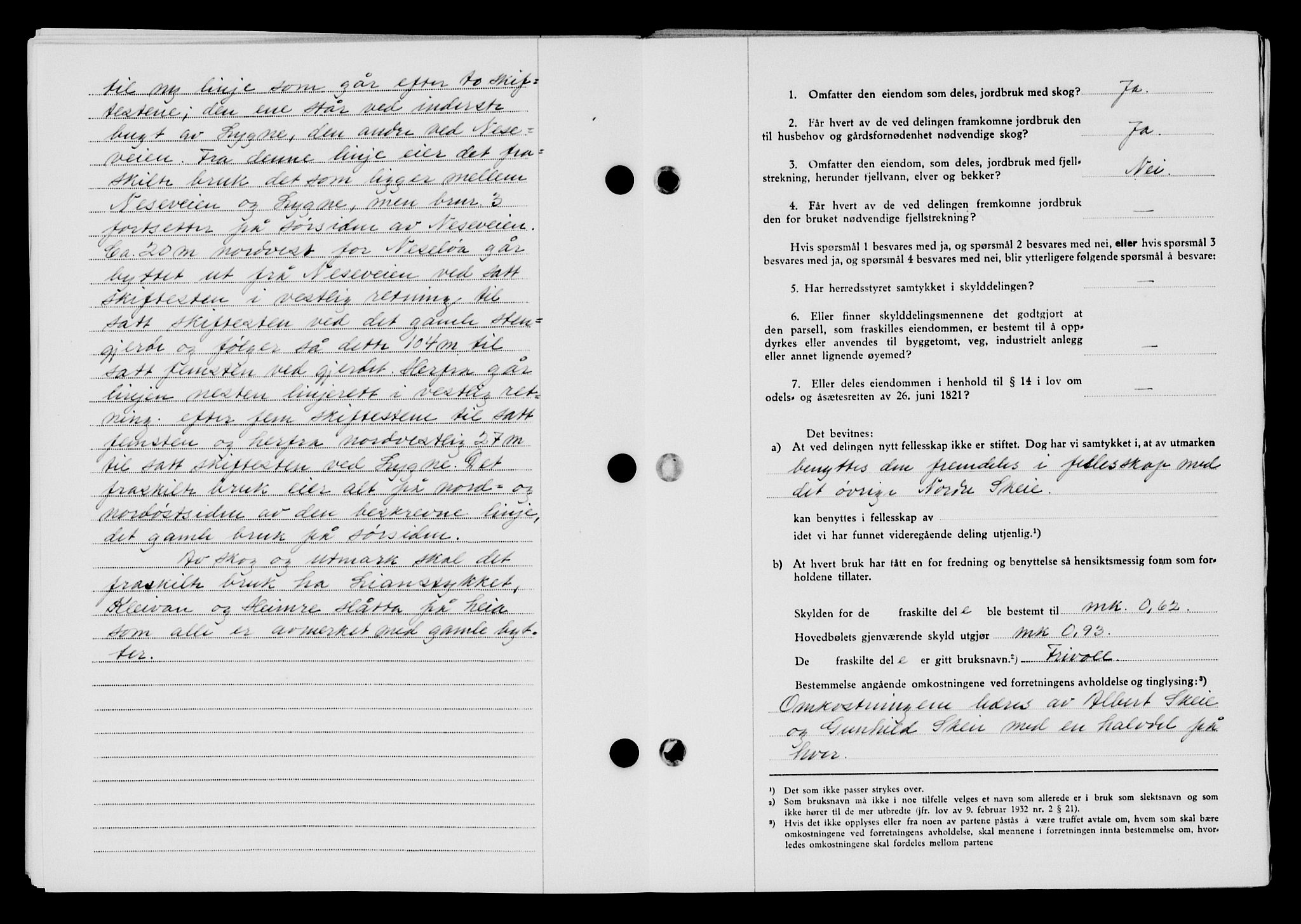 Lyngdal sorenskriveri, AV/SAK-1221-0004/G/Gb/L0665: Mortgage book no. A XI, 1950-1950, Diary no: : 607/1950