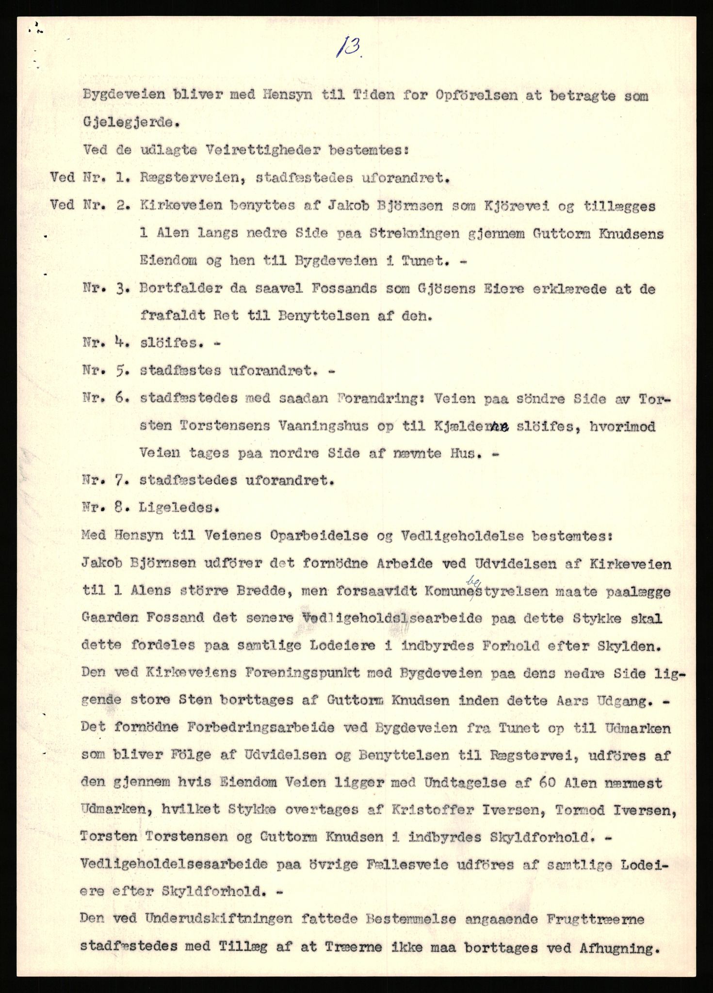Statsarkivet i Stavanger, AV/SAST-A-101971/03/Y/Yj/L0022: Avskrifter sortert etter gårdsnavn: Foss - Frøiland i Hetland, 1750-1930, p. 171