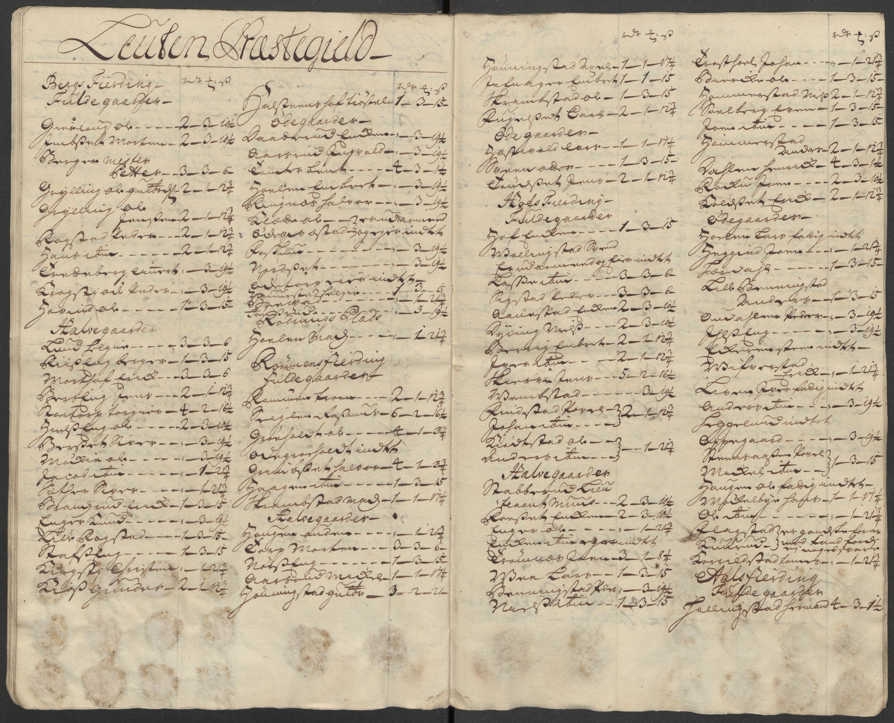 Rentekammeret inntil 1814, Reviderte regnskaper, Fogderegnskap, AV/RA-EA-4092/R16/L1056: Fogderegnskap Hedmark, 1717, p. 173