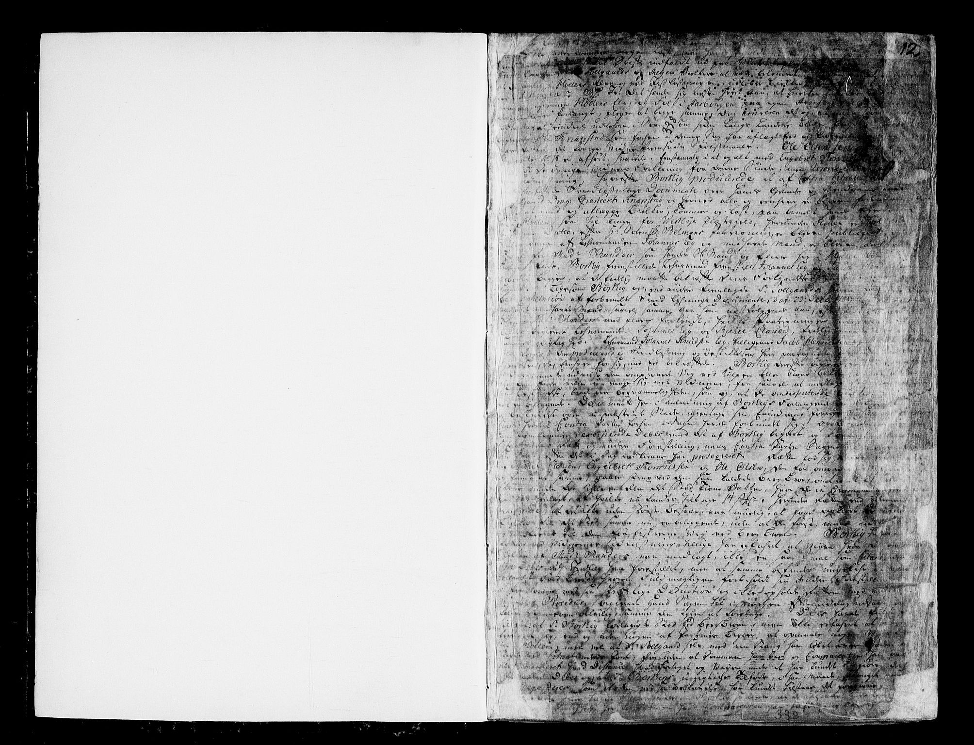 Follo sorenskriveri, SAO/A-10274/F/Fb/Fba/L0041: Tingbok, 1765-1772, p. 12b-13a