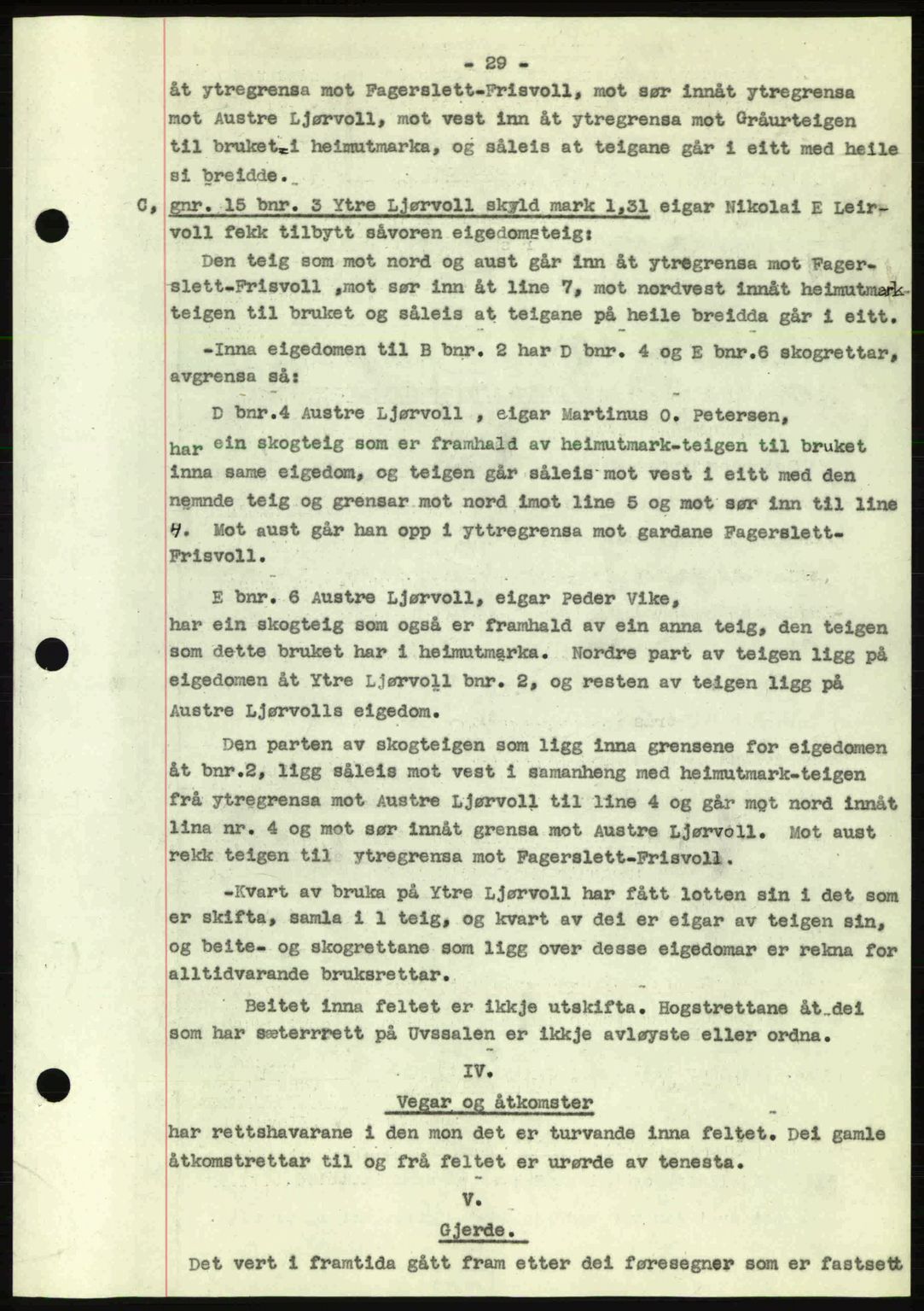 Romsdal sorenskriveri, AV/SAT-A-4149/1/2/2C: Mortgage book no. A11, 1941-1942, Diary no: : 365/1942