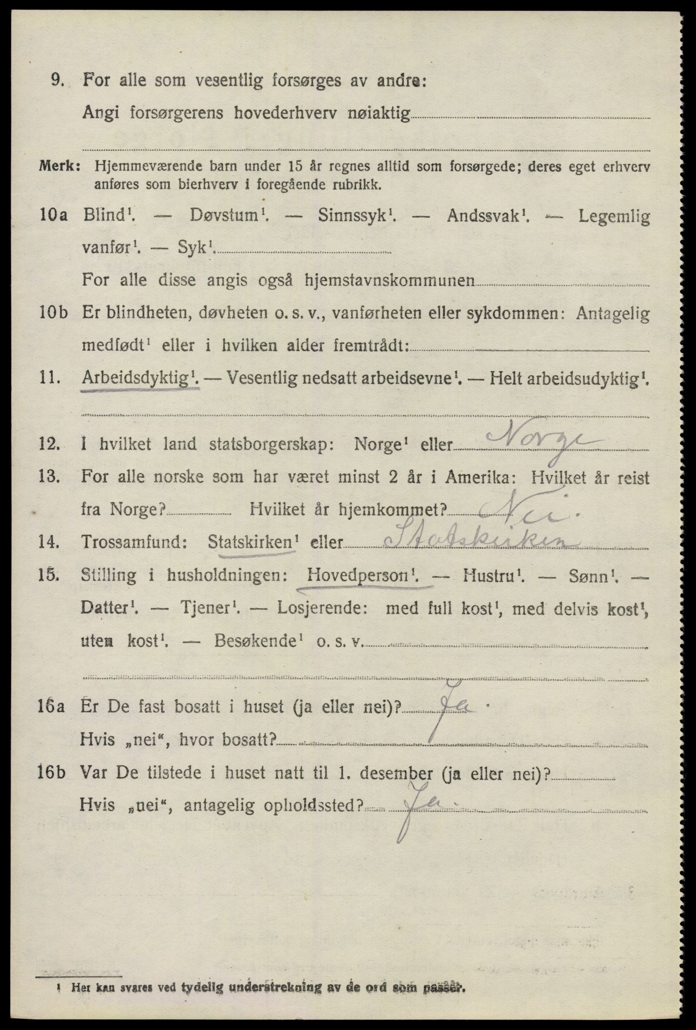 SAO, 1920 census for Høland, 1920, p. 7168