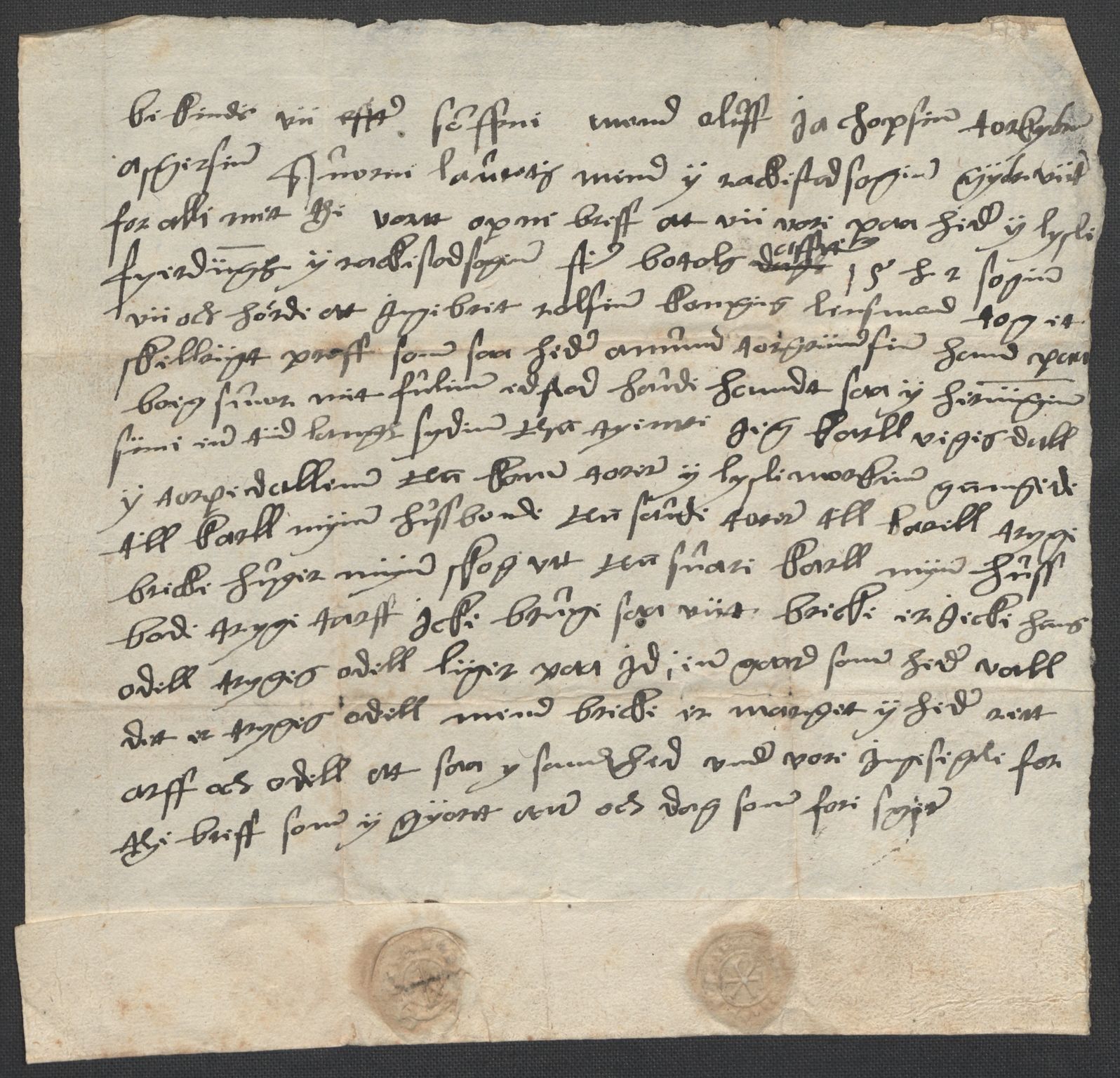 Riksarkivets diplomsamling, AV/RA-EA-5965/F02/L0084: Dokumenter, 1582, p. 29