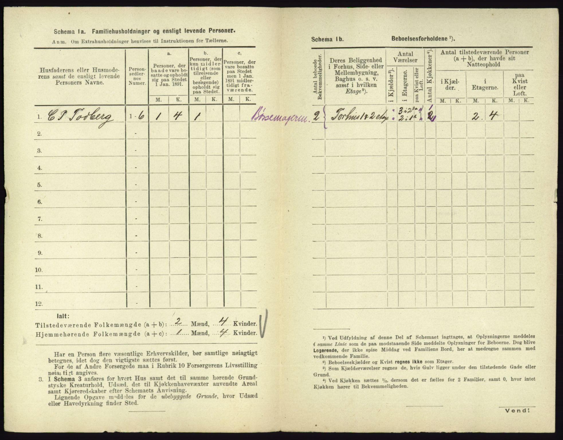 RA, 1891 census for 0705 Tønsberg, 1891, p. 629