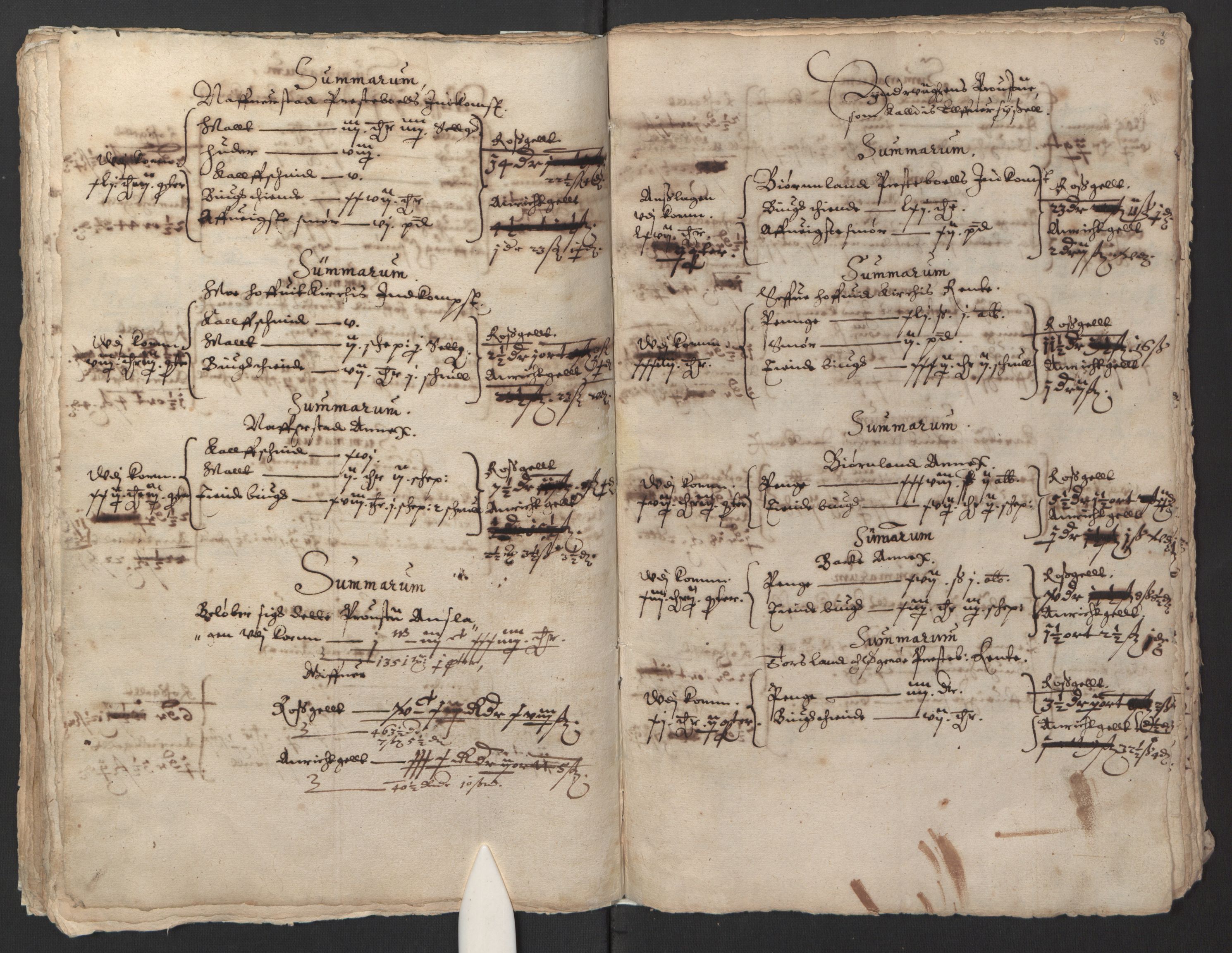 Stattholderembetet 1572-1771, RA/EA-2870/Ek/L0014/0001: Jordebøker til utlikning av rosstjeneste 1624-1626: / Kirke- og prestebolsinntekter i Oslo og Hamar bispedømme, 1625-1626, p. 52