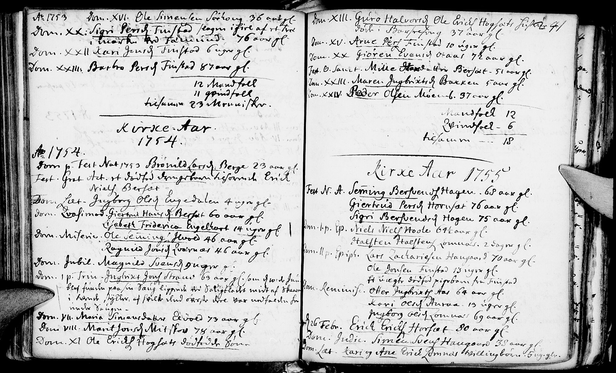 Rendalen prestekontor, SAH/PREST-054/H/Ha/Haa/L0001: Parish register (official) no. 1, 1733-1787, p. 241