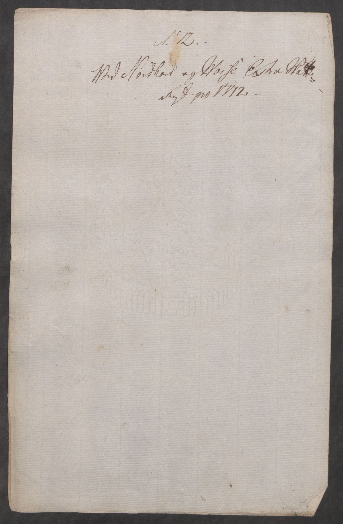 Rentekammeret inntil 1814, Reviderte regnskaper, Fogderegnskap, AV/RA-EA-4092/R51/L3303: Ekstraskatten Nordhordland og Voss, 1762-1772, p. 697