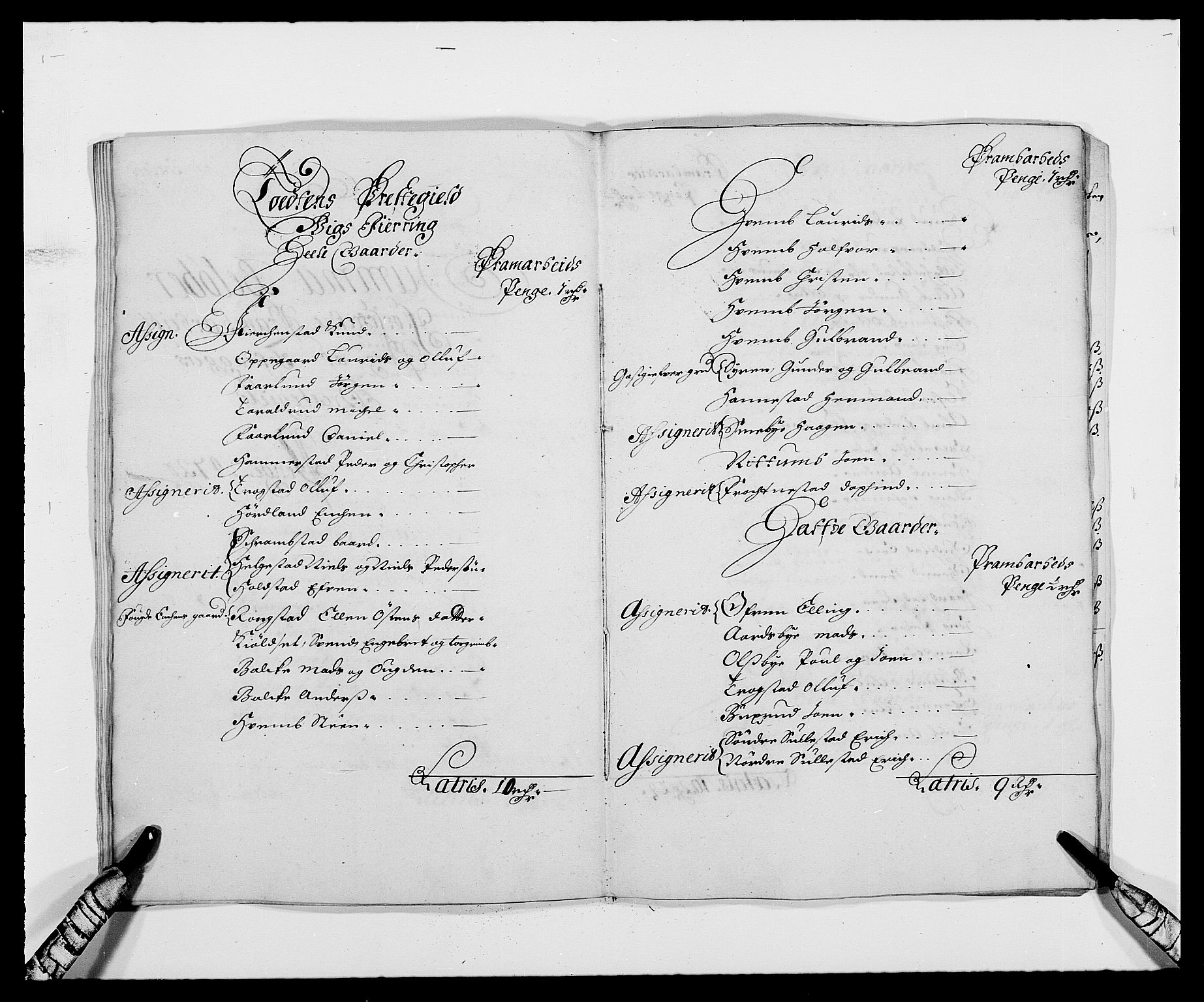 Rentekammeret inntil 1814, Reviderte regnskaper, Fogderegnskap, AV/RA-EA-4092/R18/L1288: Fogderegnskap Hadeland, Toten og Valdres, 1689, p. 267