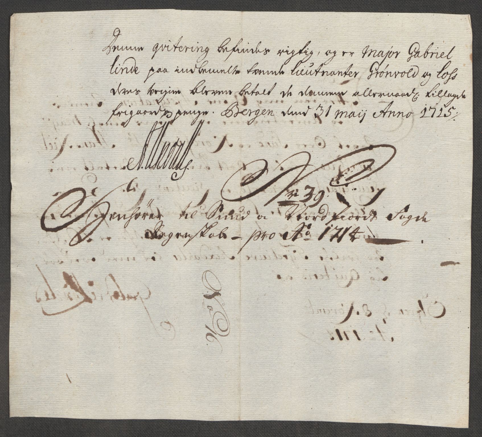 Rentekammeret inntil 1814, Reviderte regnskaper, Fogderegnskap, AV/RA-EA-4092/R53/L3438: Fogderegnskap Sunn- og Nordfjord, 1714, p. 349