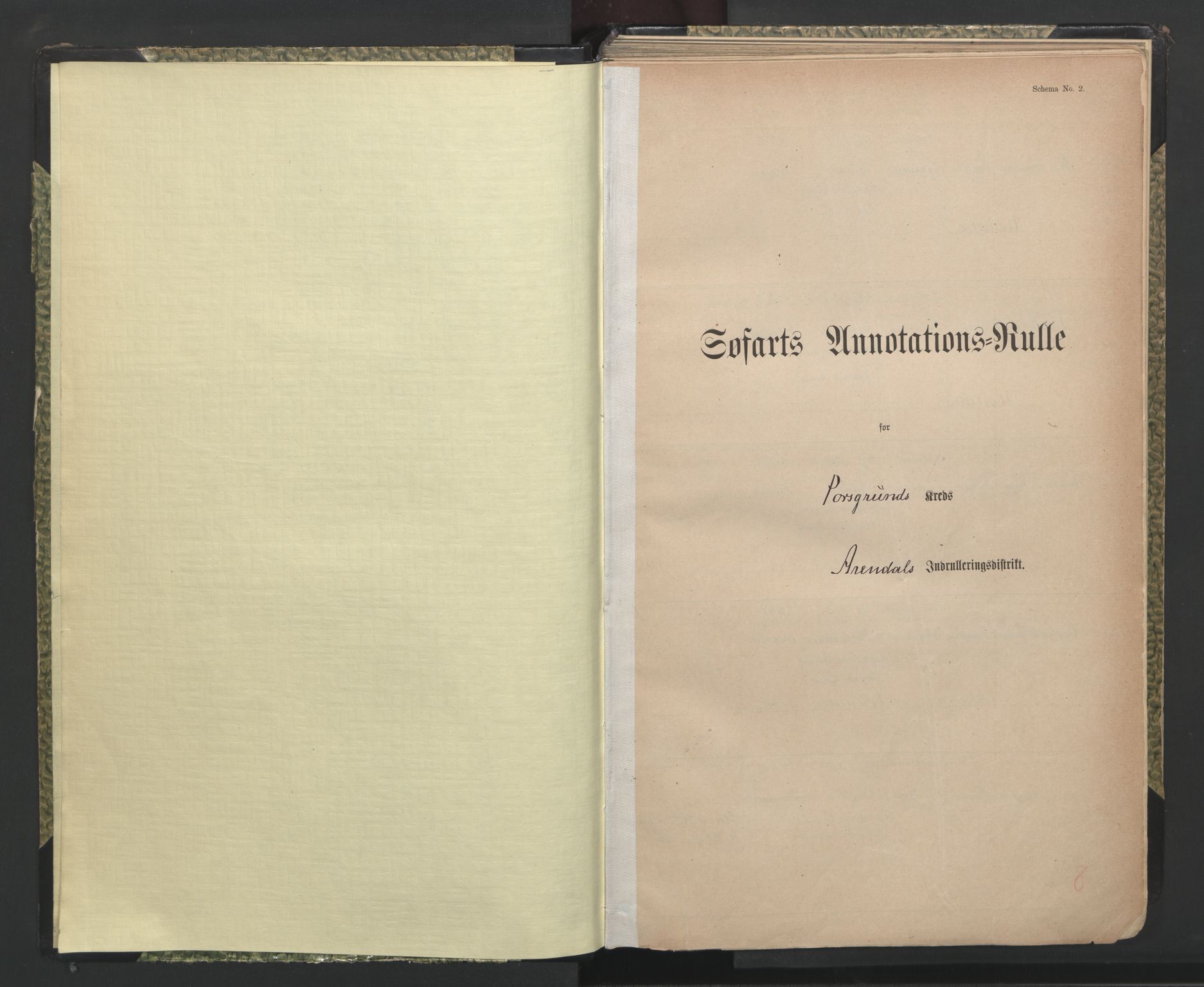 Porsgrunn innrulleringskontor, SAKO/A-829/F/Fb/L0008: Annotasjonsrulle, 1901-1949